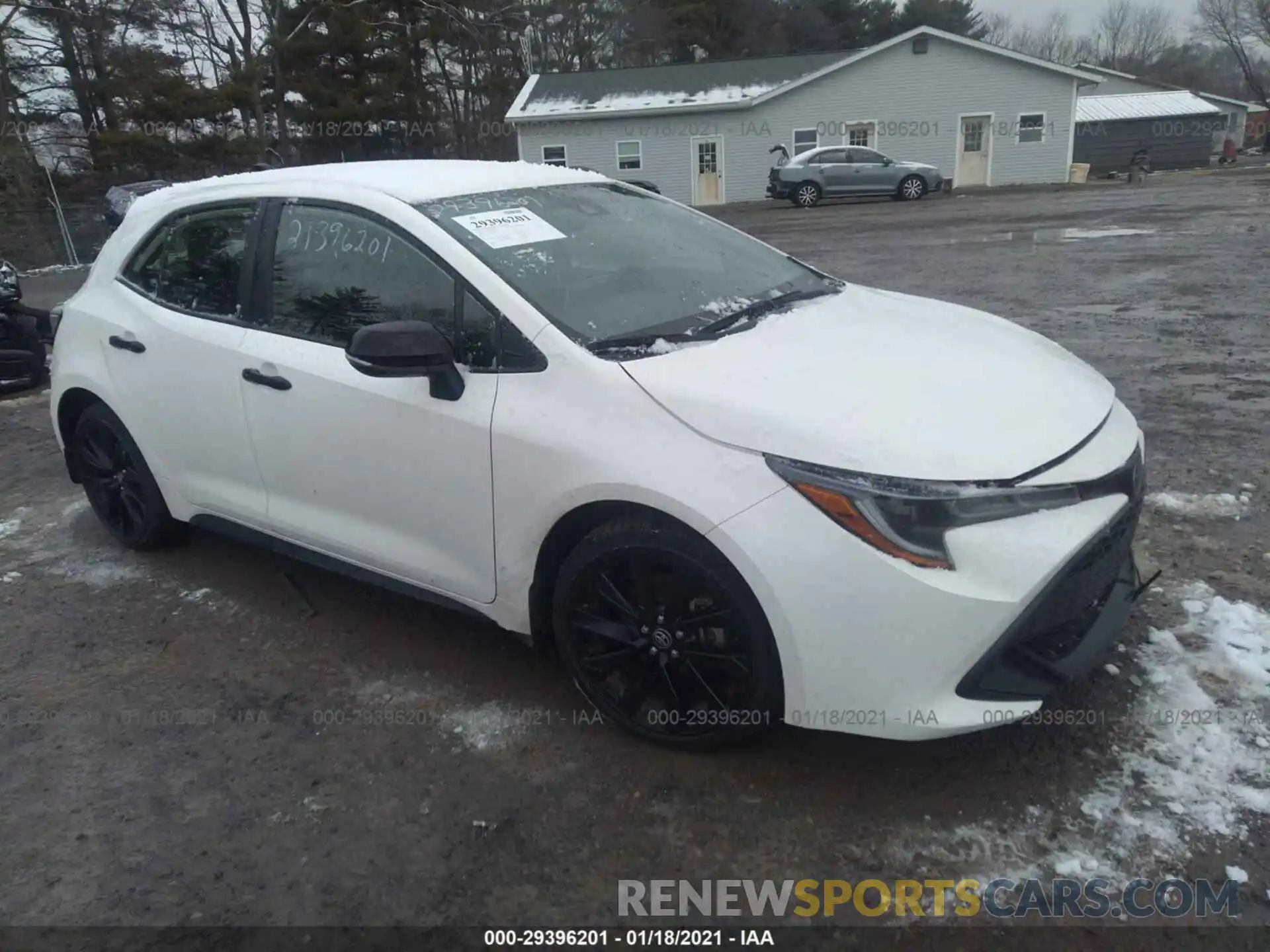 1 Photograph of a damaged car JTND4RBE3L3088110 TOYOTA COROLLA HATCHBACK 2020