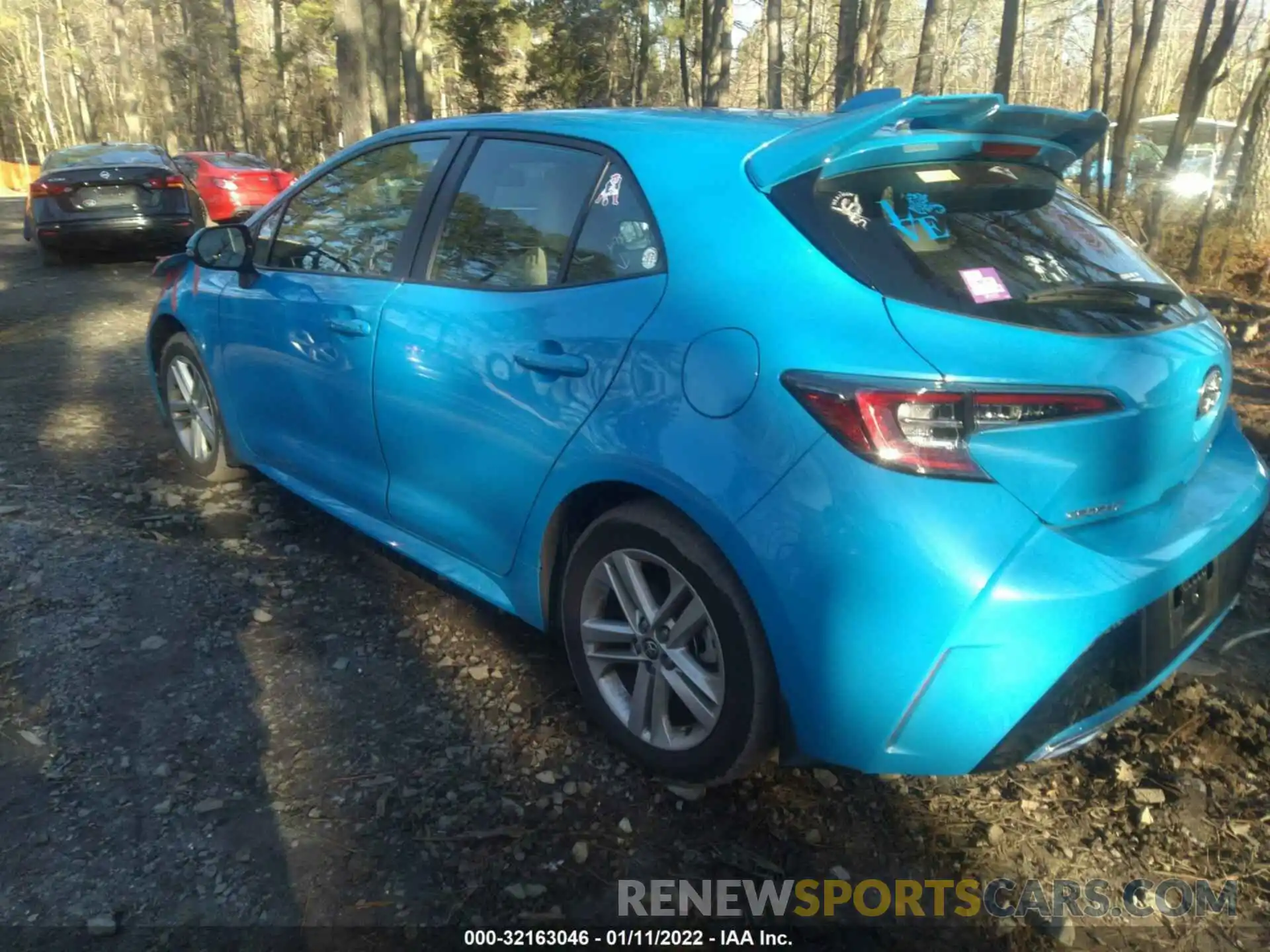 3 Photograph of a damaged car JTND4RBE3L3090505 TOYOTA COROLLA HATCHBACK 2020