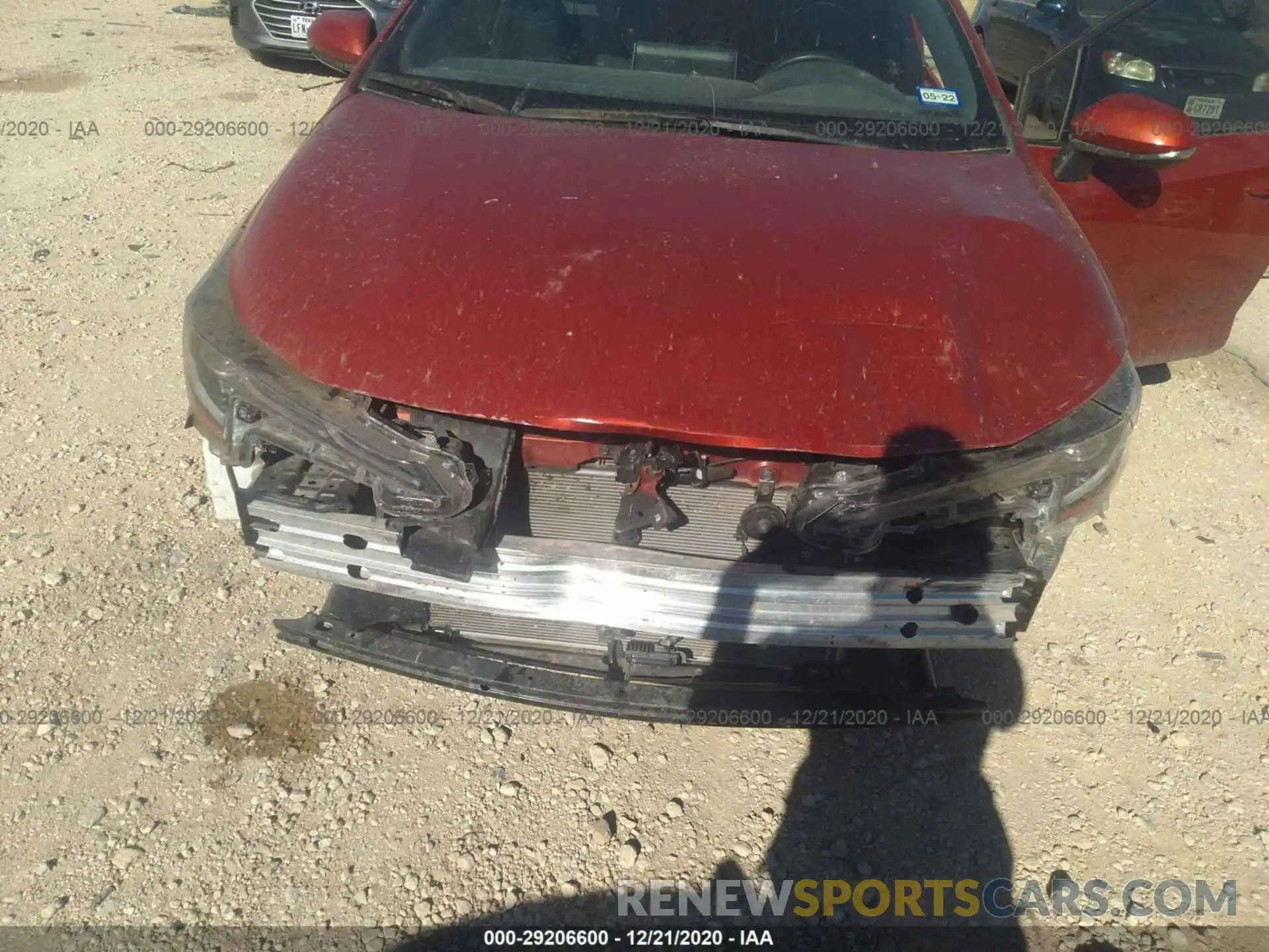 6 Photograph of a damaged car JTND4RBE3L3091752 TOYOTA COROLLA HATCHBACK 2020