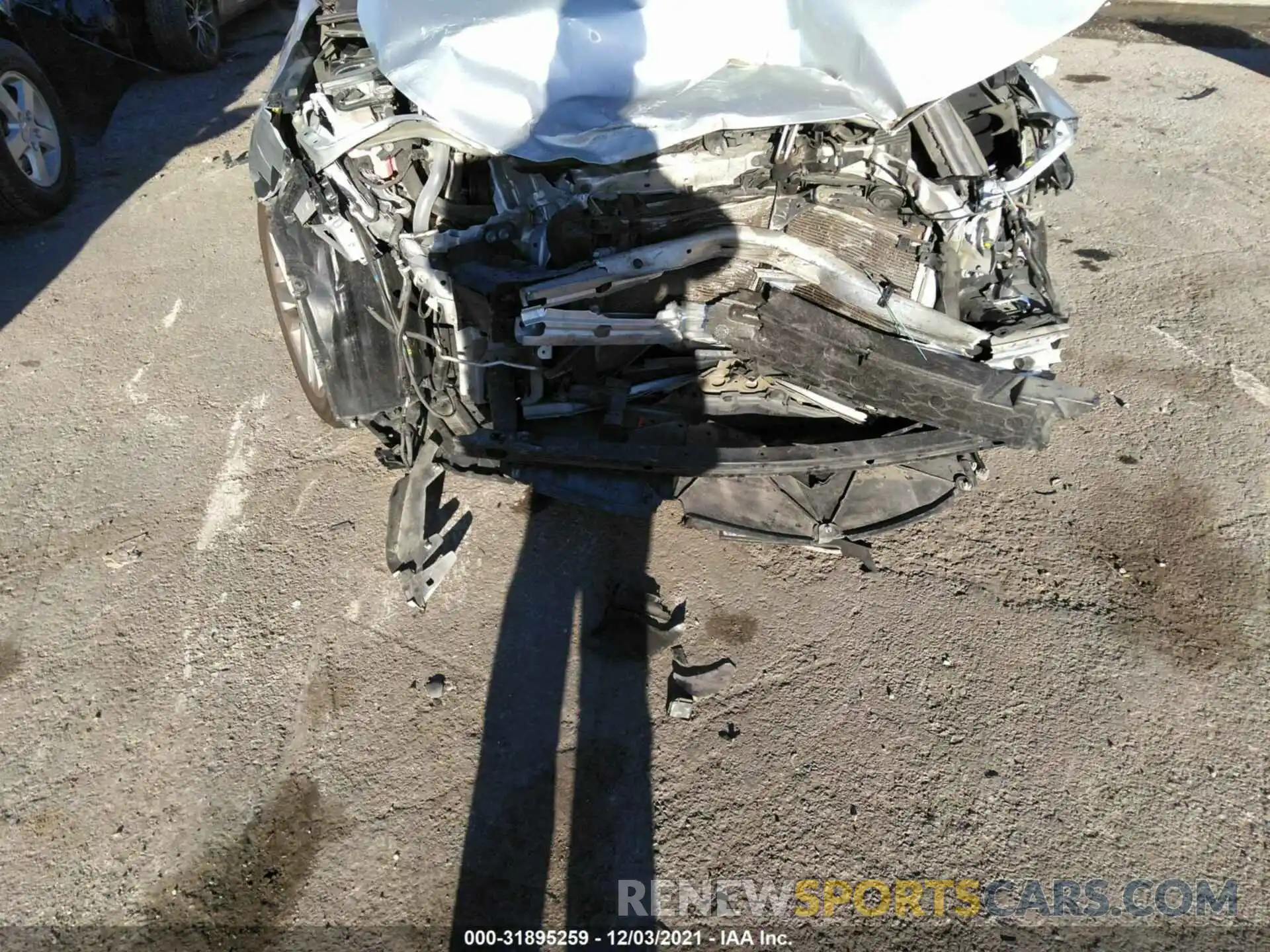 6 Photograph of a damaged car JTND4RBE4L3075611 TOYOTA COROLLA HATCHBACK 2020