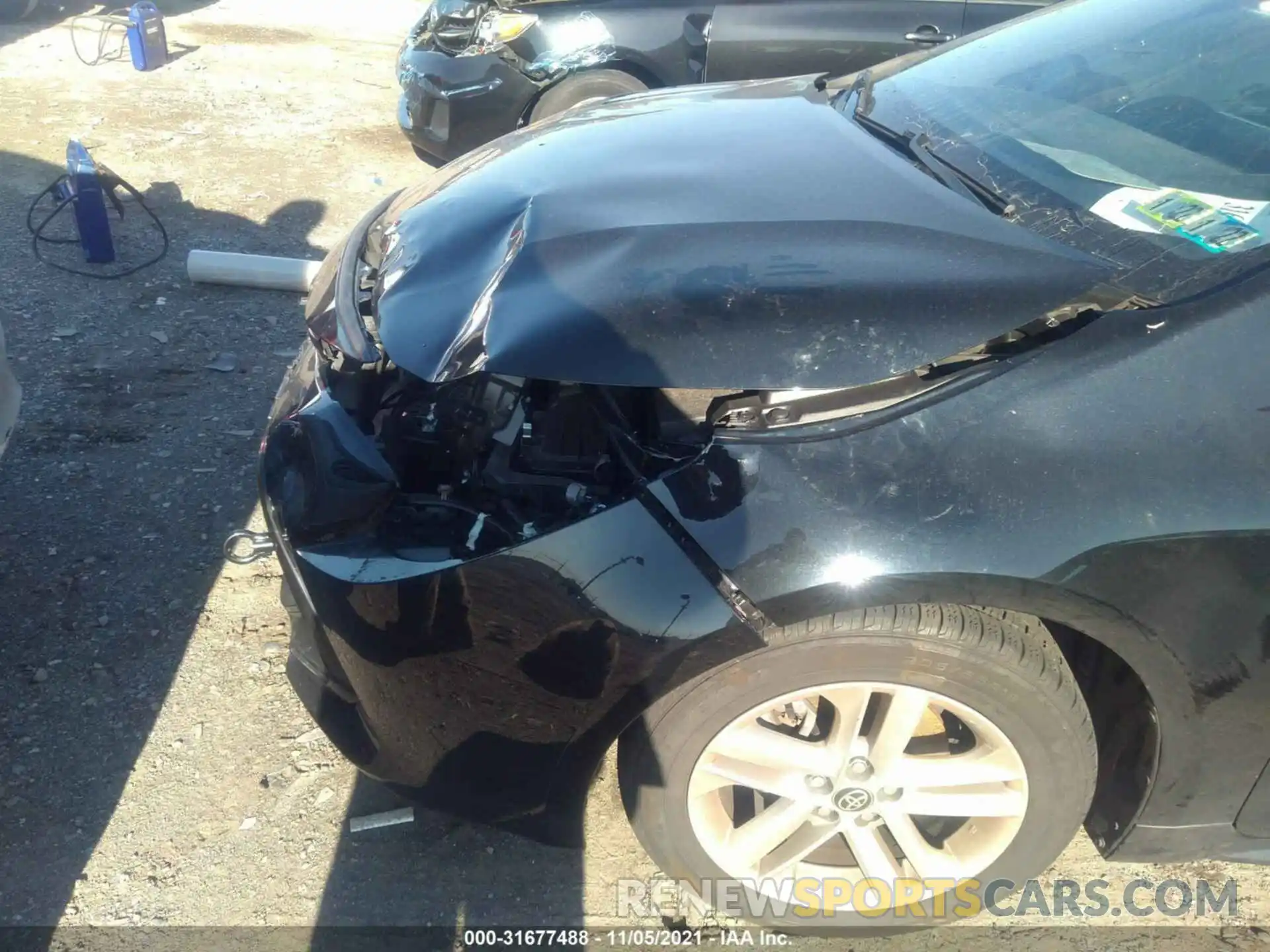 6 Photograph of a damaged car JTND4RBE4L3086835 TOYOTA COROLLA HATCHBACK 2020