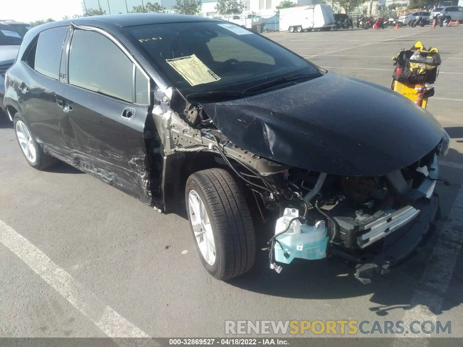 6 Photograph of a damaged car JTND4RBE4L3091338 TOYOTA COROLLA HATCHBACK 2020