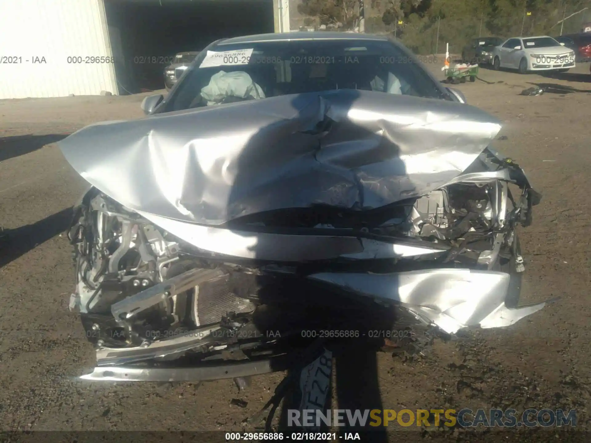 6 Photograph of a damaged car JTND4RBE4L3095339 TOYOTA COROLLA HATCHBACK 2020