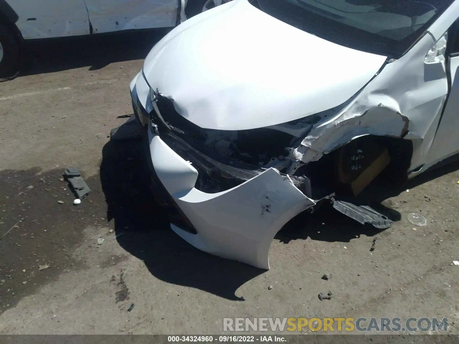 6 Photograph of a damaged car JTND4RBE4L3097530 TOYOTA COROLLA HATCHBACK 2020