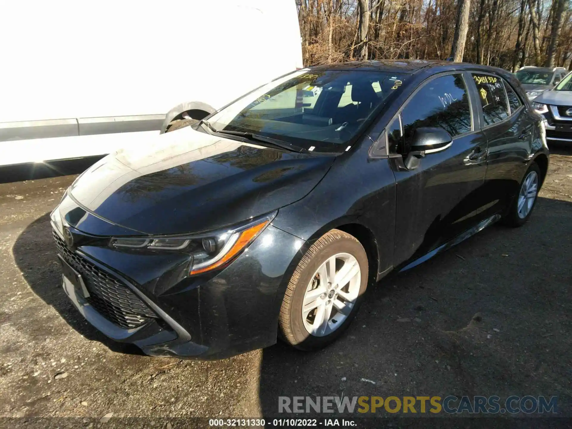 2 Photograph of a damaged car JTND4RBE4L3100202 TOYOTA COROLLA HATCHBACK 2020