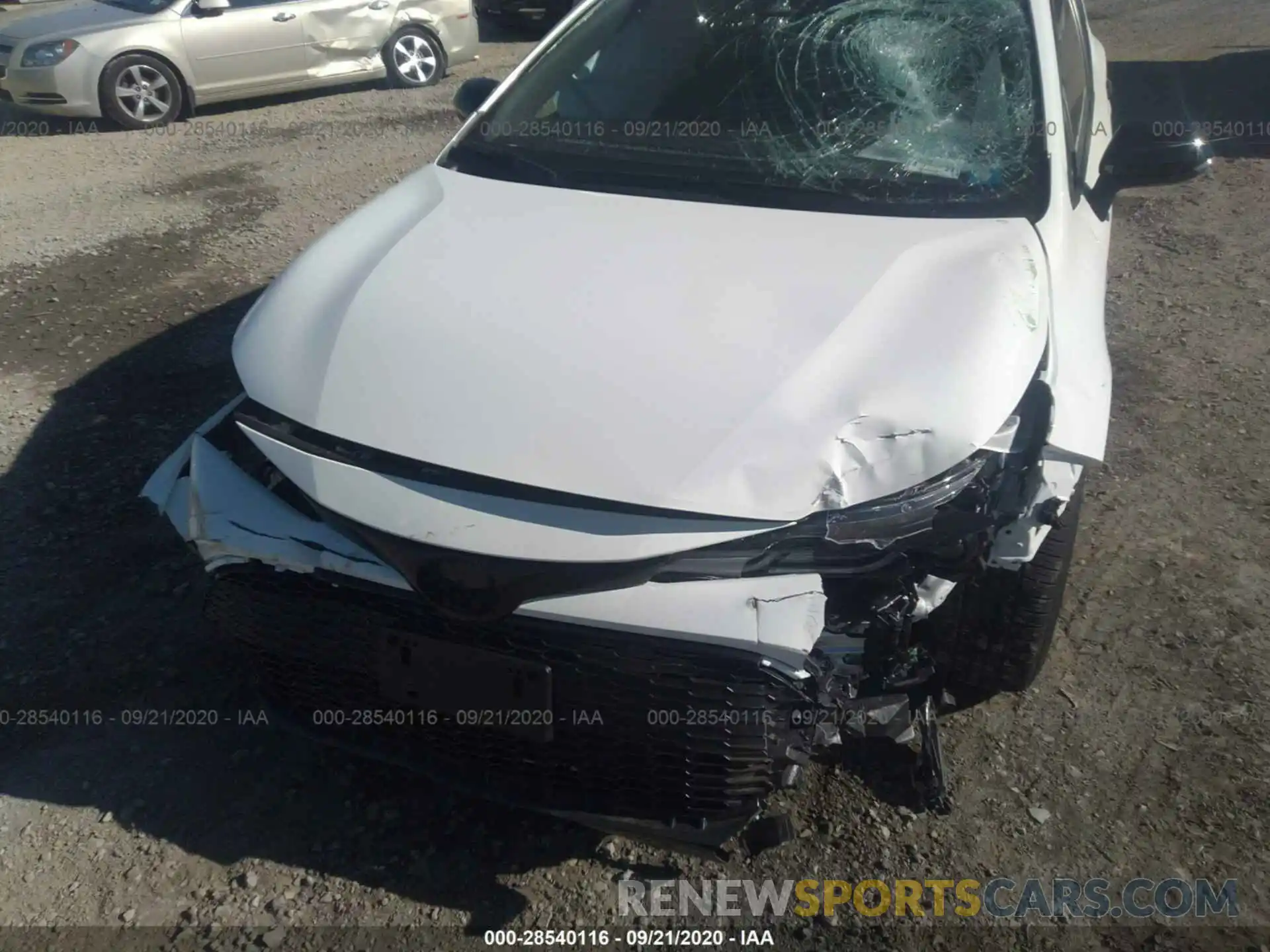 6 Photograph of a damaged car JTND4RBE5L3085578 TOYOTA COROLLA HATCHBACK 2020