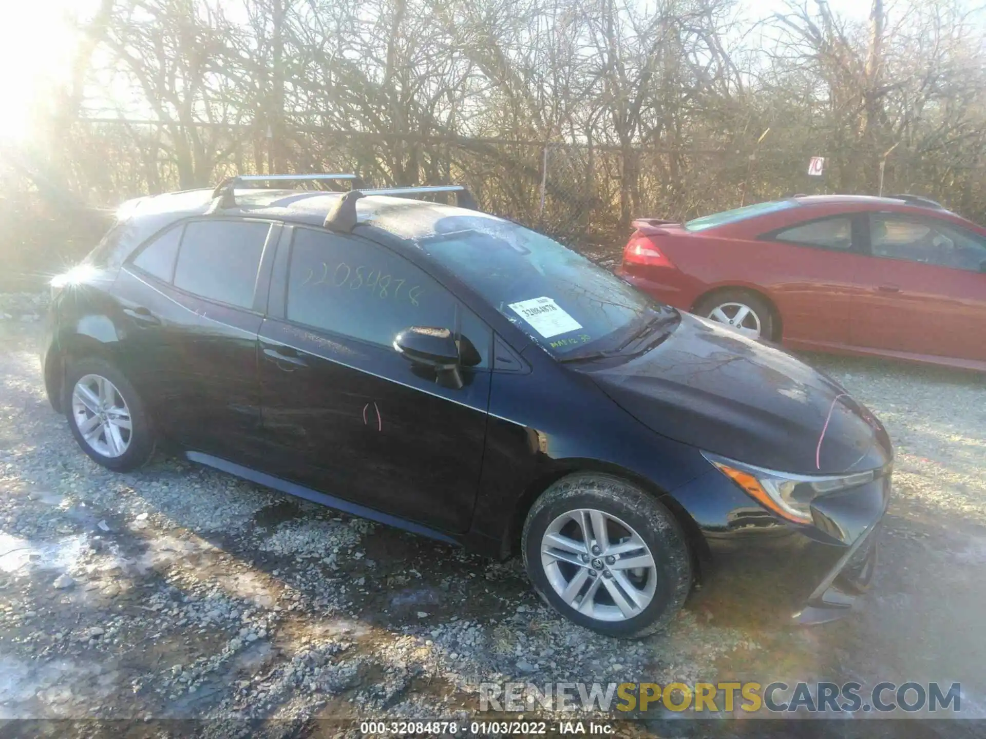 1 Photograph of a damaged car JTND4RBE7L3075831 TOYOTA COROLLA HATCHBACK 2020