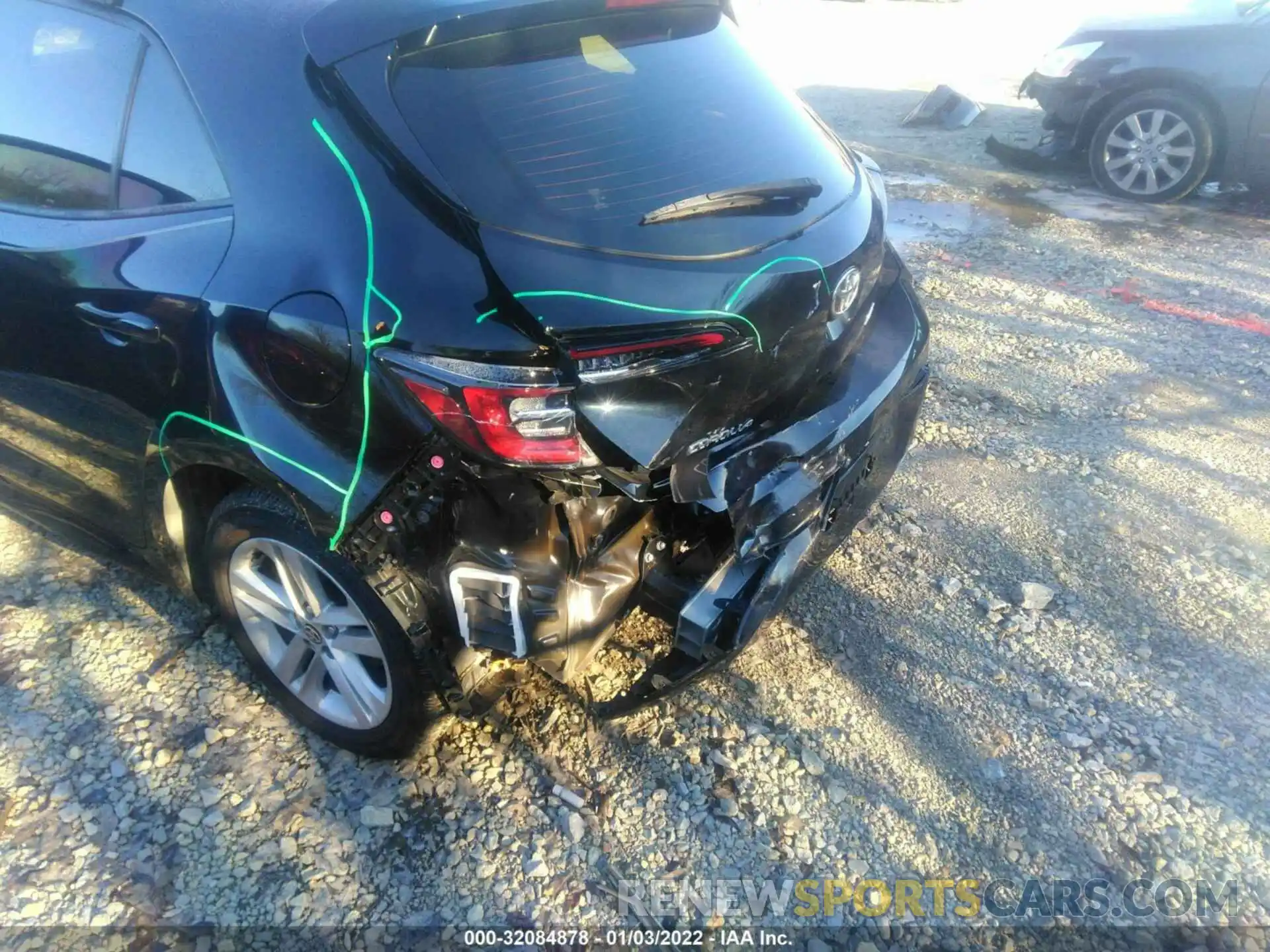 6 Photograph of a damaged car JTND4RBE7L3075831 TOYOTA COROLLA HATCHBACK 2020