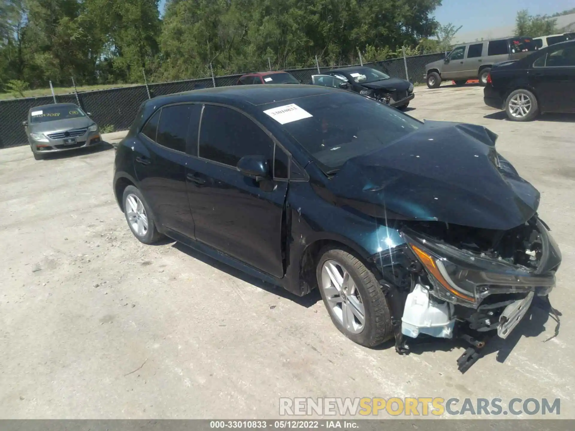 1 Photograph of a damaged car JTND4RBE7L3080737 TOYOTA COROLLA HATCHBACK 2020