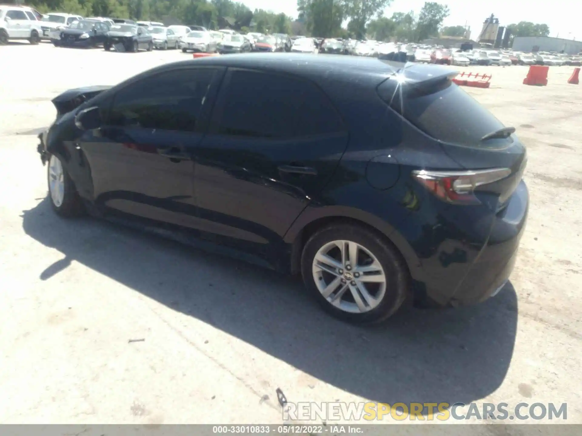 3 Photograph of a damaged car JTND4RBE7L3080737 TOYOTA COROLLA HATCHBACK 2020