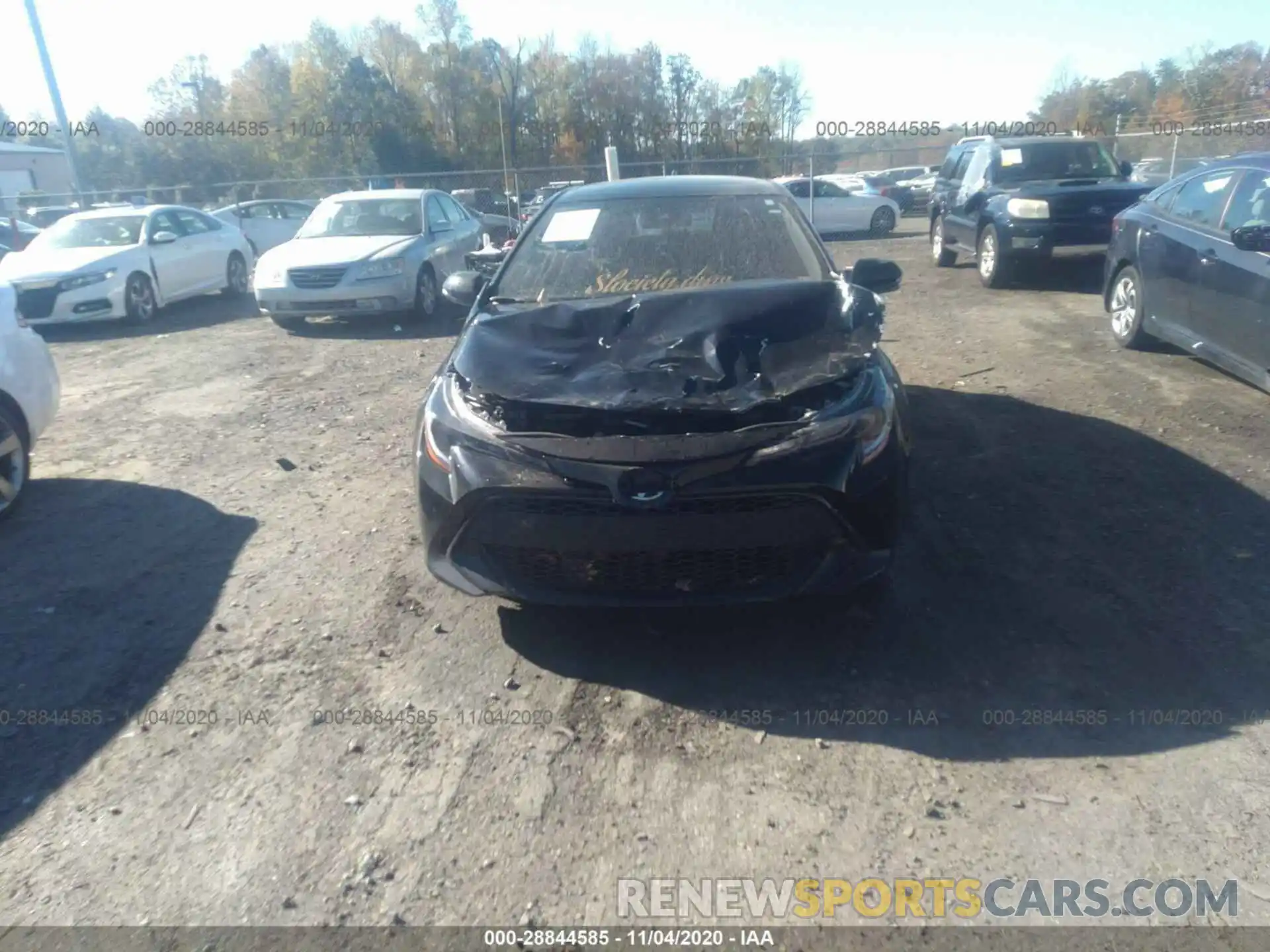 6 Photograph of a damaged car JTND4RBE7L3080866 TOYOTA COROLLA HATCHBACK 2020