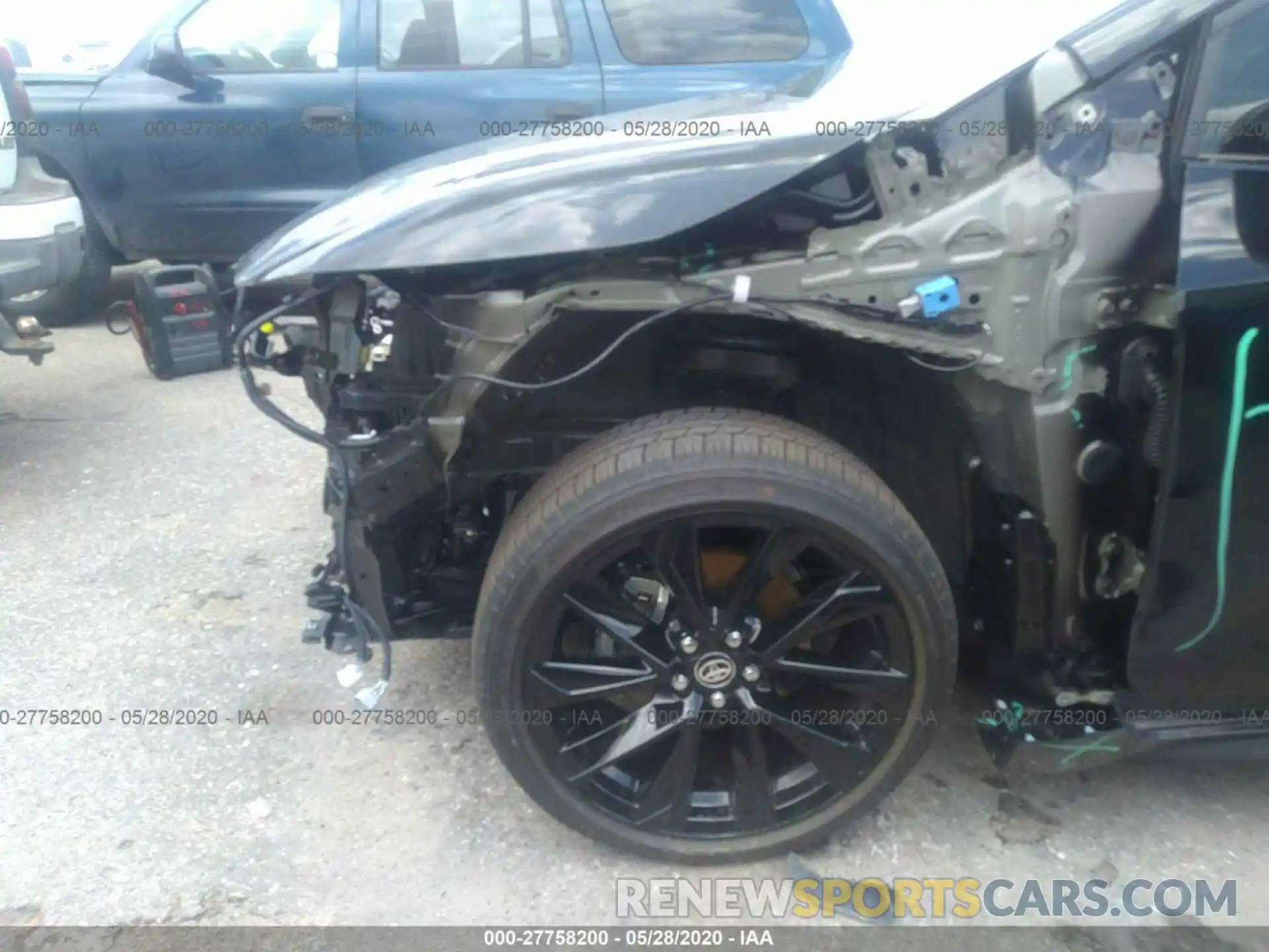 6 Фотография поврежденного автомобиля JTND4RBE7L3091351 TOYOTA COROLLA HATCHBACK 2020