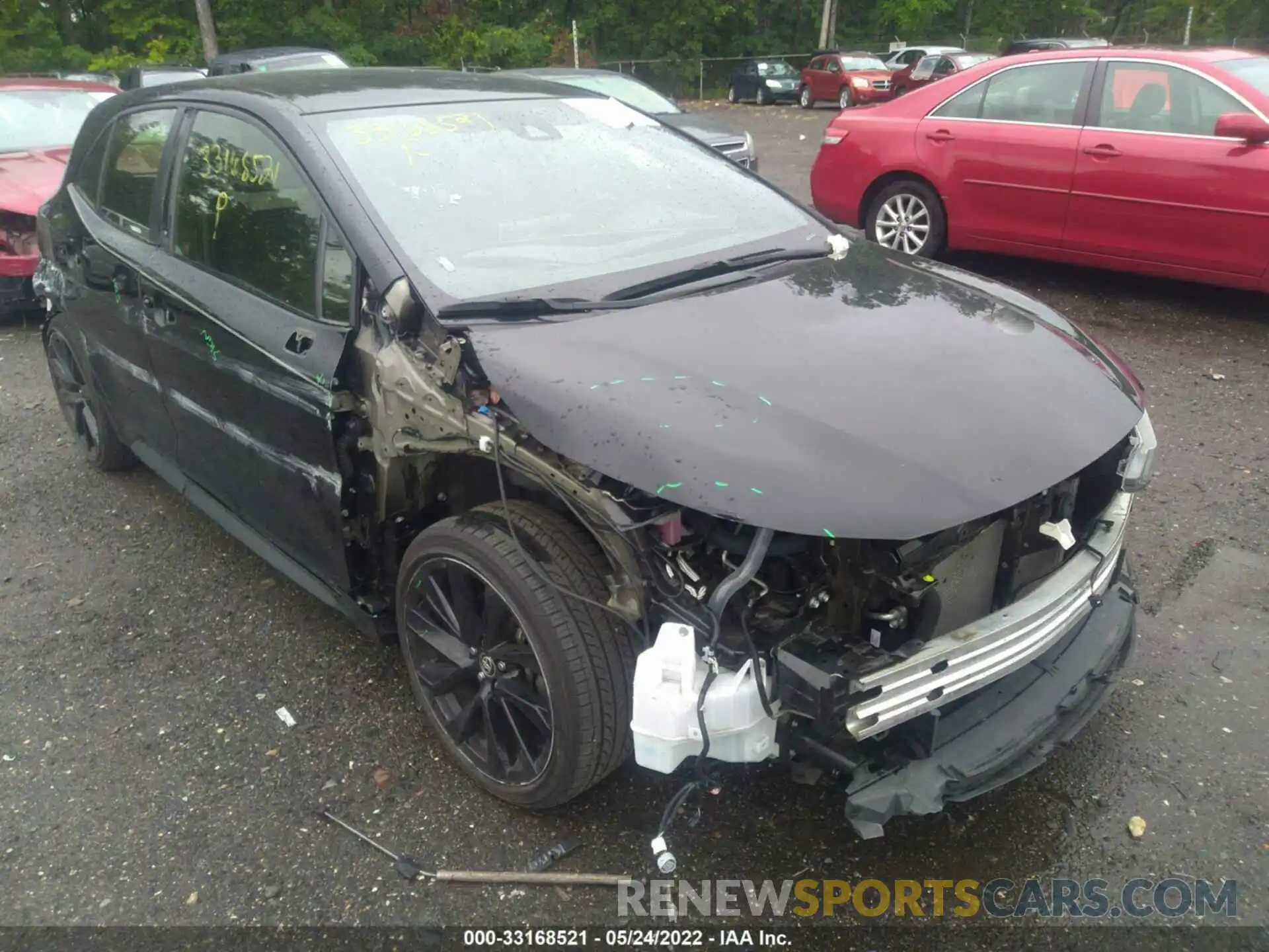 6 Photograph of a damaged car JTND4RBE7L3097442 TOYOTA COROLLA HATCHBACK 2020