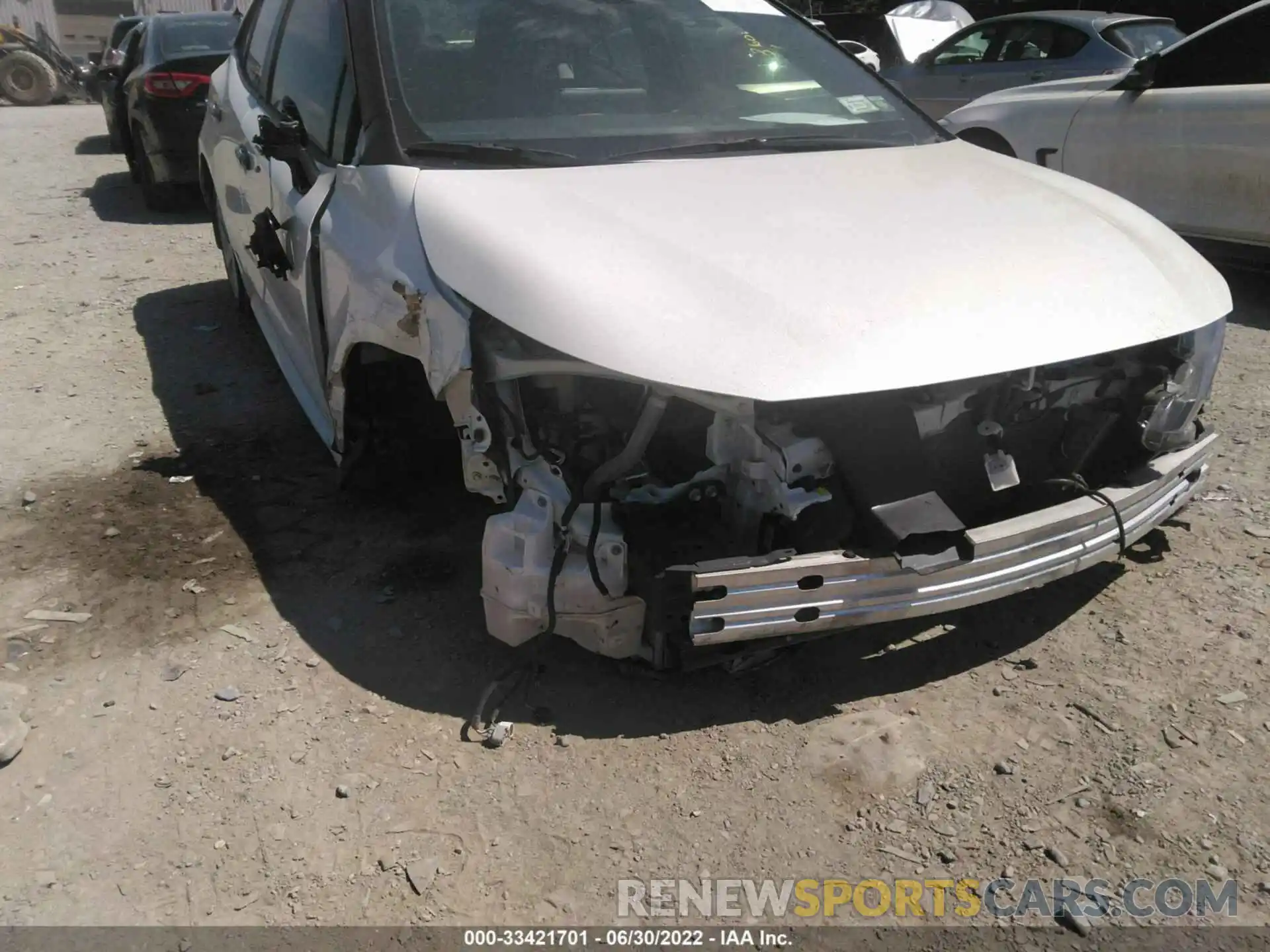 6 Photograph of a damaged car JTND4RBE7L3100503 TOYOTA COROLLA HATCHBACK 2020