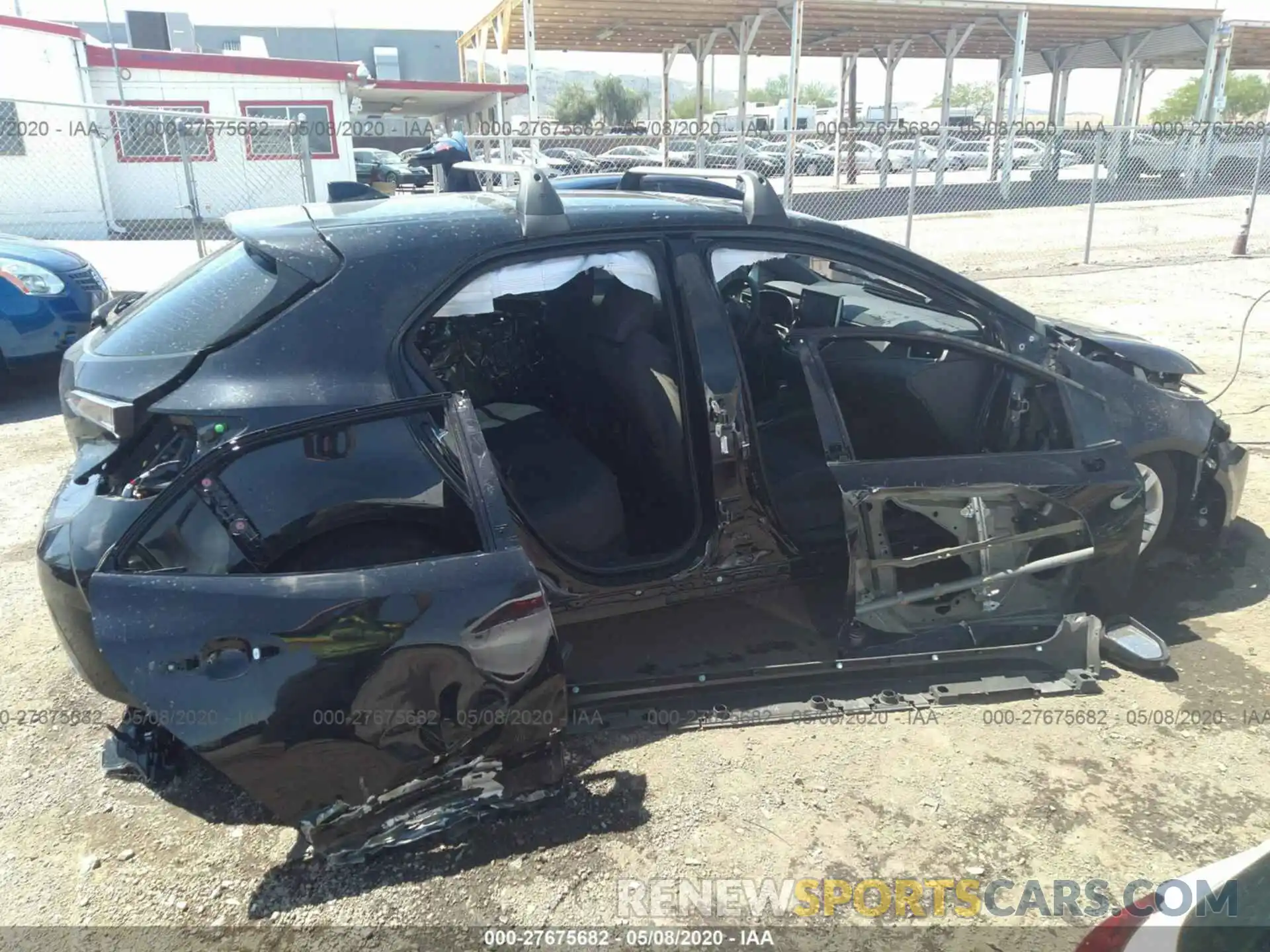6 Photograph of a damaged car JTND4RBE8L3092105 TOYOTA COROLLA HATCHBACK 2020