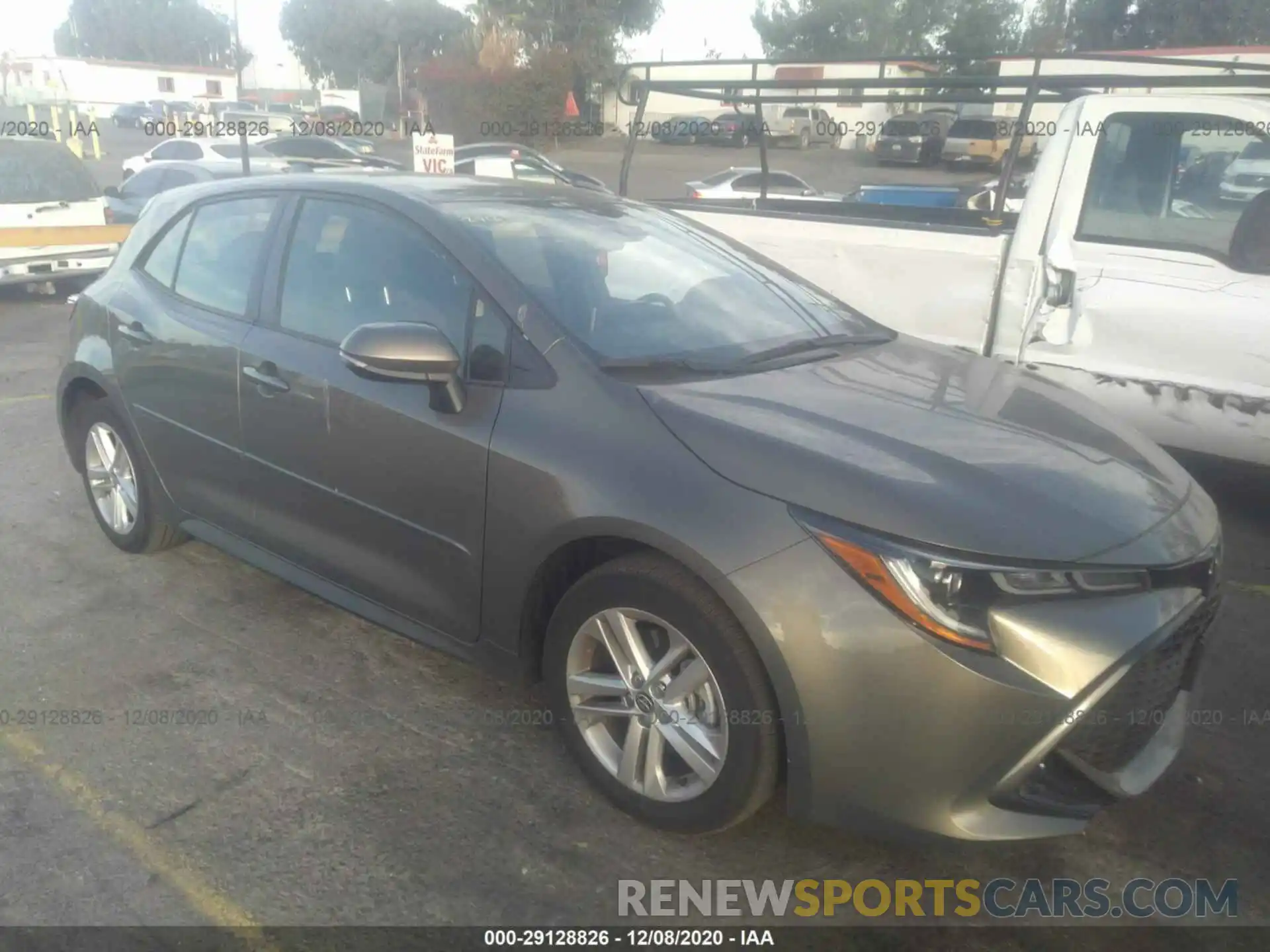 1 Photograph of a damaged car JTND4RBE9L3080741 TOYOTA COROLLA HATCHBACK 2020