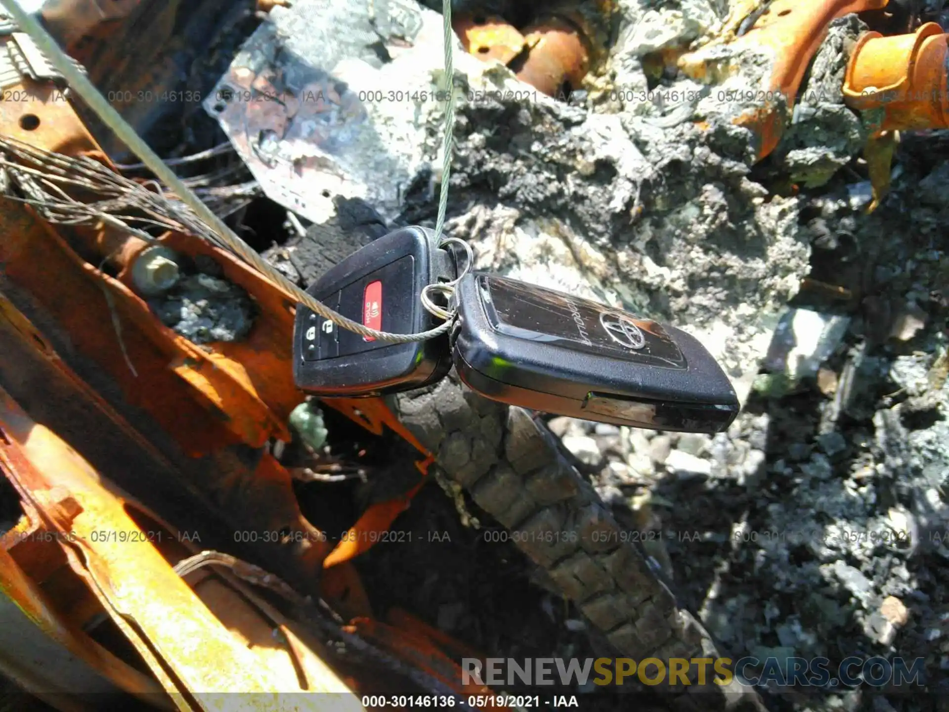 11 Фотография поврежденного автомобиля JTND4RBEXL3095541 TOYOTA COROLLA HATCHBACK 2020