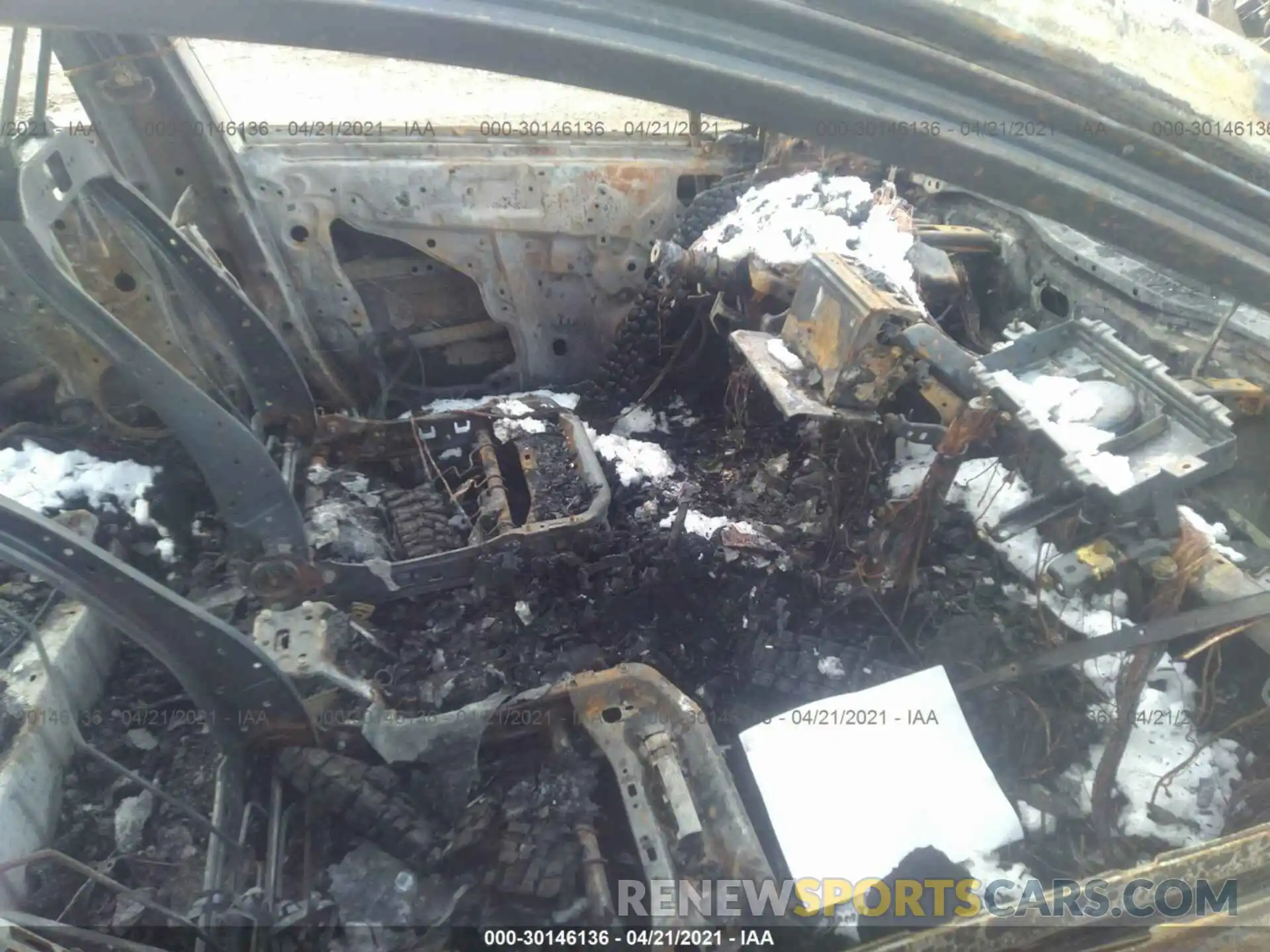 5 Photograph of a damaged car JTND4RBEXL3095541 TOYOTA COROLLA HATCHBACK 2020