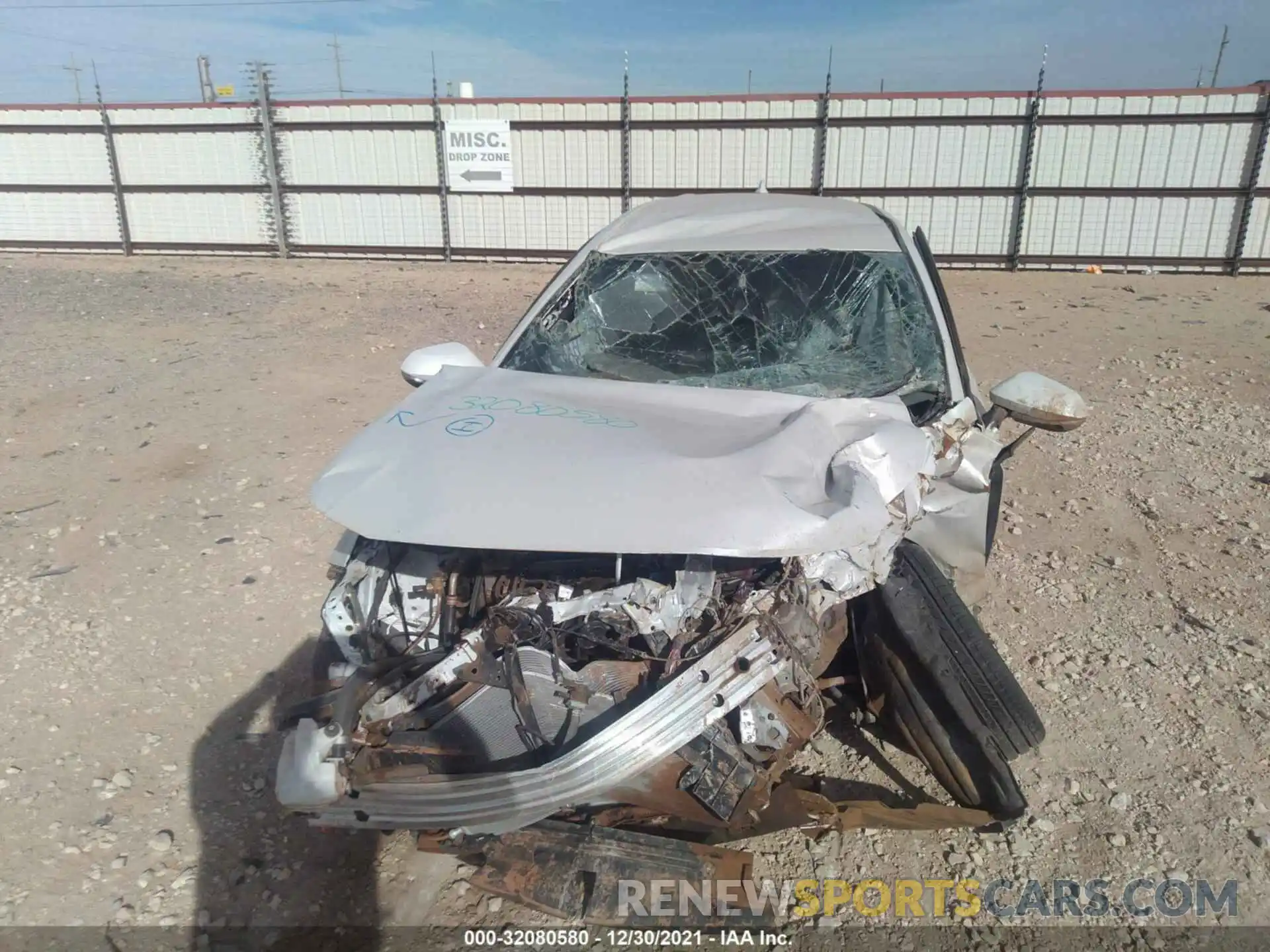 6 Photograph of a damaged car JTNA4MBE3M3107181 TOYOTA COROLLA HATCHBACK 2021