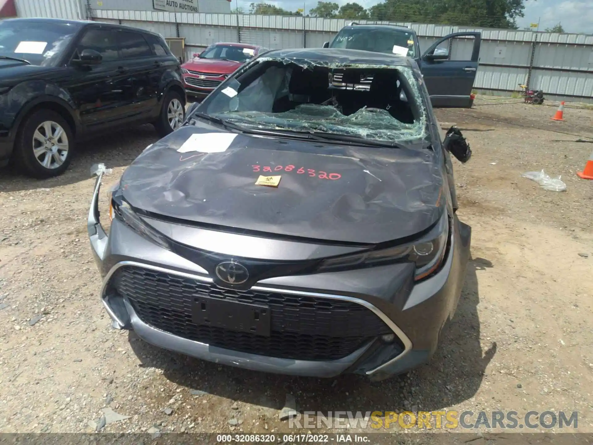 10 Photograph of a damaged car JTNA4MBE3M3140066 TOYOTA COROLLA HATCHBACK 2021