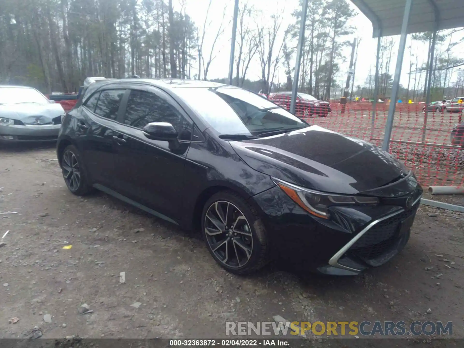 1 Photograph of a damaged car JTNA4MBE3M3146577 TOYOTA COROLLA HATCHBACK 2021