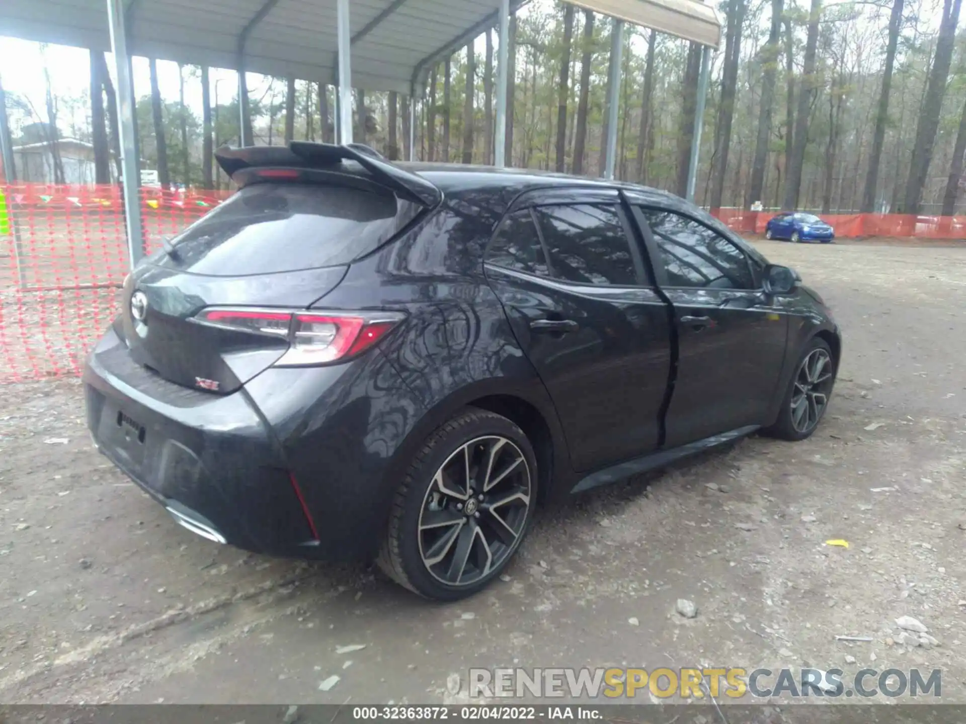 4 Photograph of a damaged car JTNA4MBE3M3146577 TOYOTA COROLLA HATCHBACK 2021