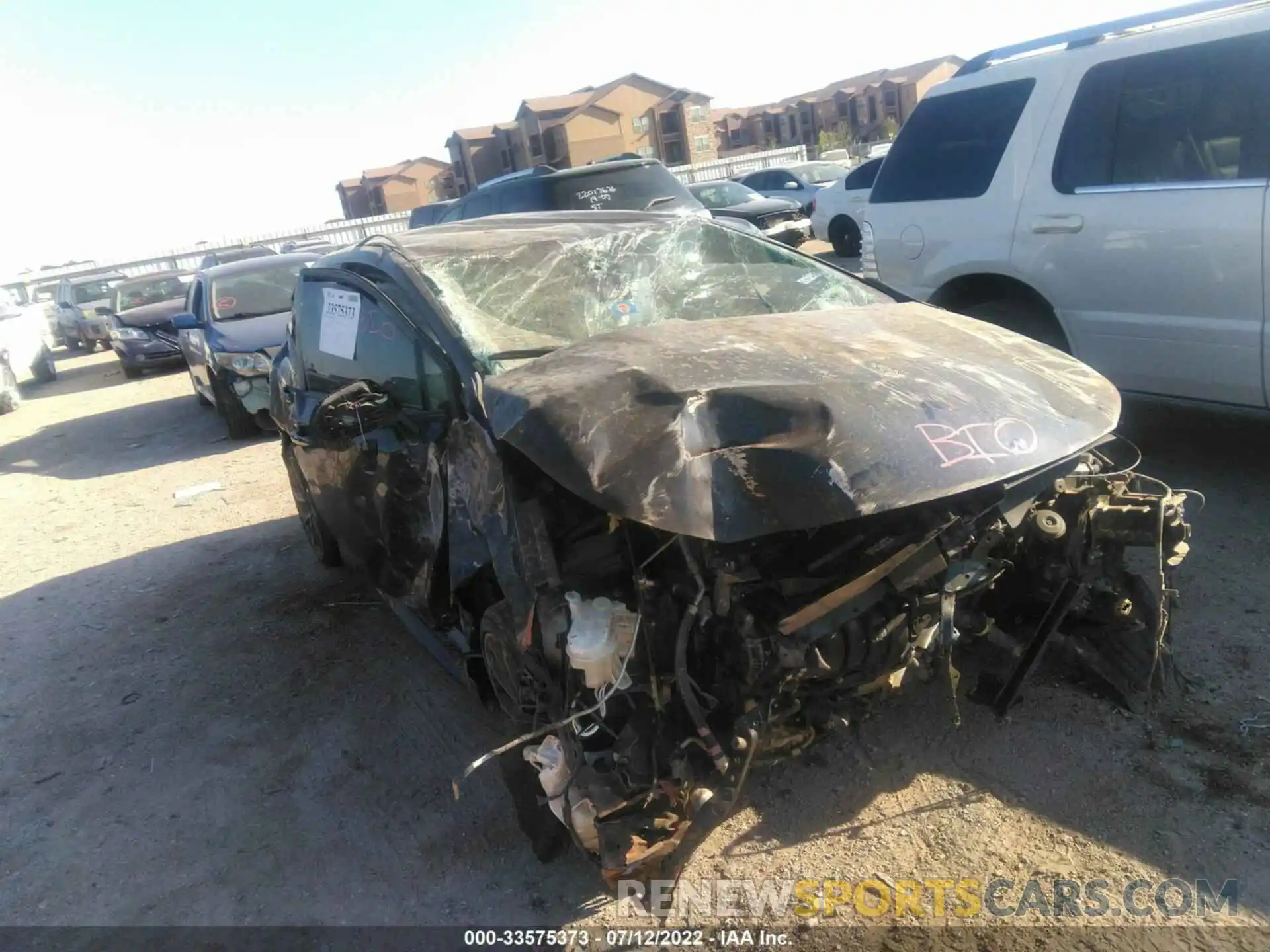 6 Photograph of a damaged car JTNA4MBE6M3111290 TOYOTA COROLLA HATCHBACK 2021