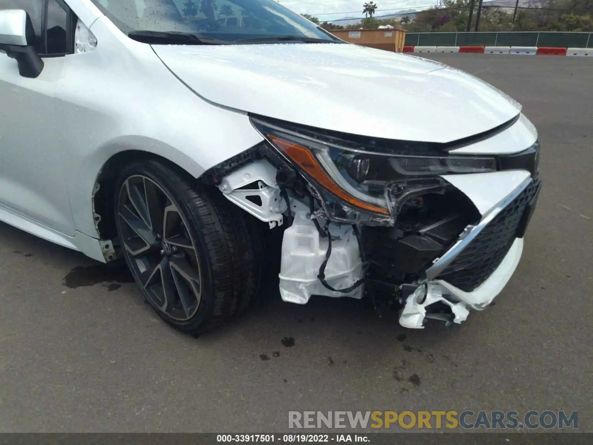 6 Photograph of a damaged car JTNA4MBE9M3124292 TOYOTA COROLLA HATCHBACK 2021