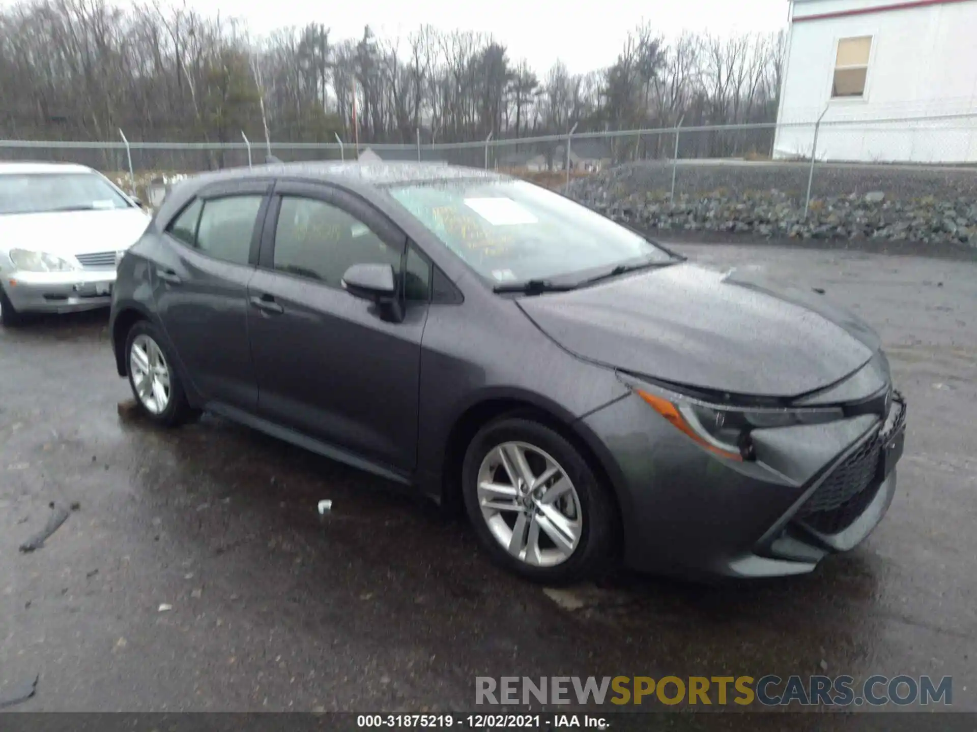 1 Photograph of a damaged car JTNB4MBE2M3127572 TOYOTA COROLLA HATCHBACK 2021