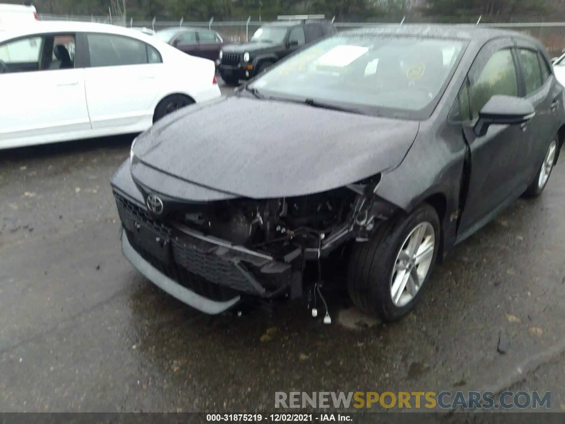 6 Photograph of a damaged car JTNB4MBE2M3127572 TOYOTA COROLLA HATCHBACK 2021