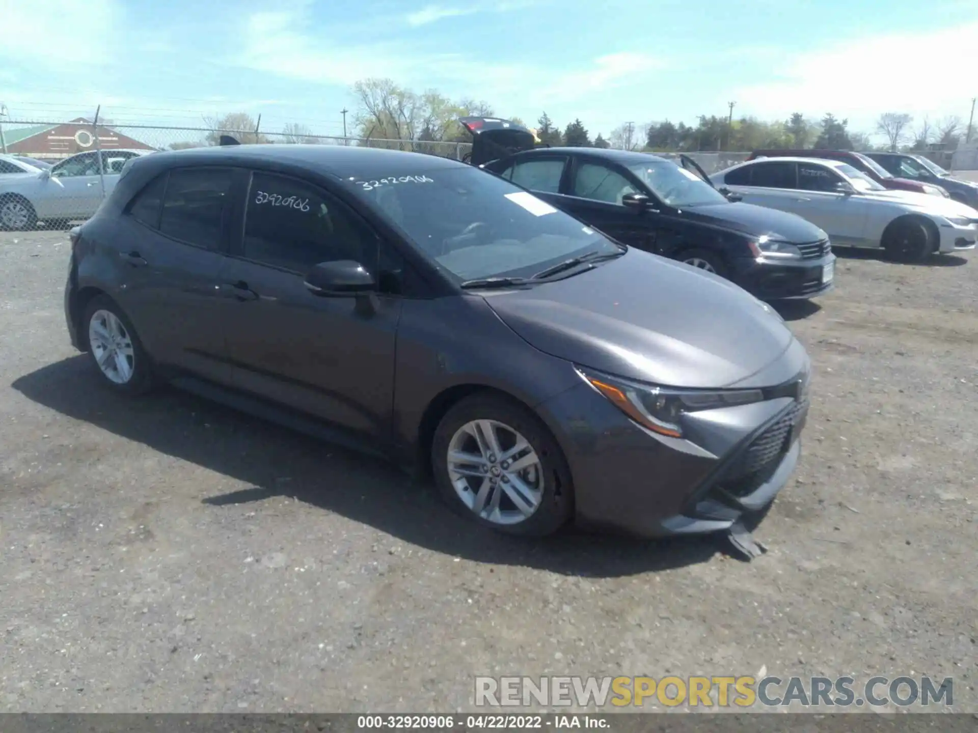 1 Photograph of a damaged car JTNB4MBE2M3132898 TOYOTA COROLLA HATCHBACK 2021