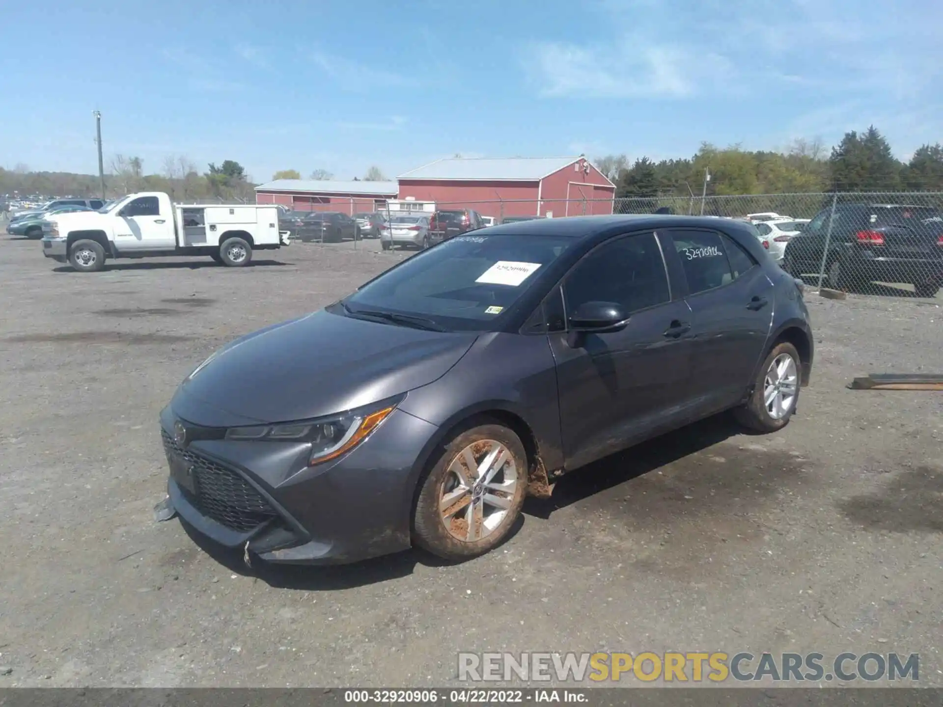 2 Photograph of a damaged car JTNB4MBE2M3132898 TOYOTA COROLLA HATCHBACK 2021