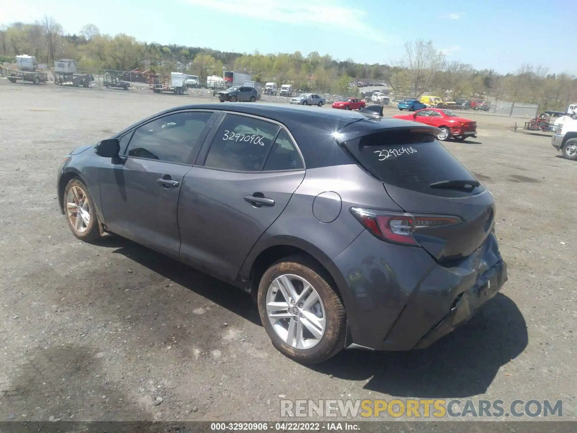 3 Photograph of a damaged car JTNB4MBE2M3132898 TOYOTA COROLLA HATCHBACK 2021