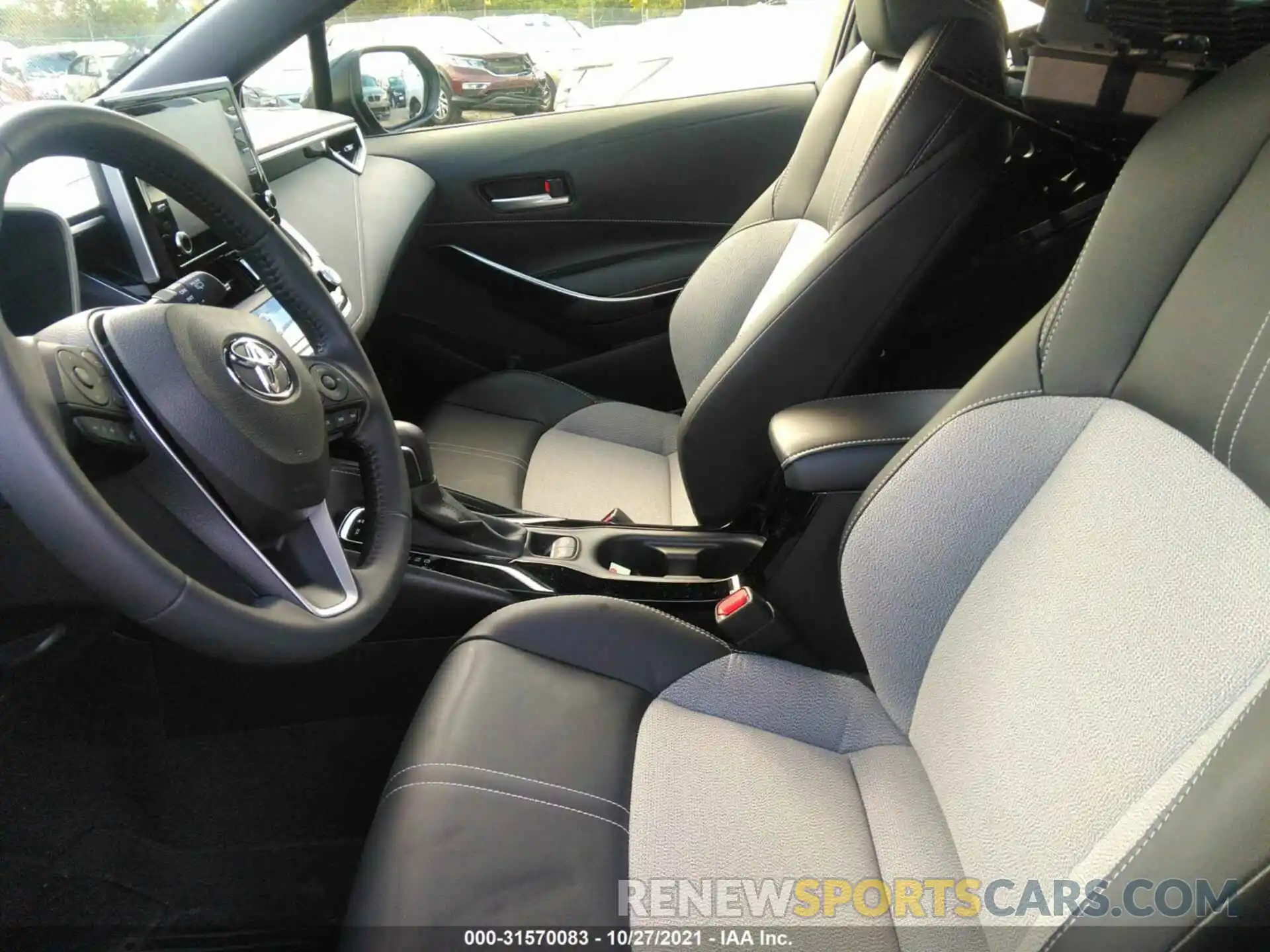 5 Photograph of a damaged car JTNC4MBE0M3146691 TOYOTA COROLLA HATCHBACK 2021