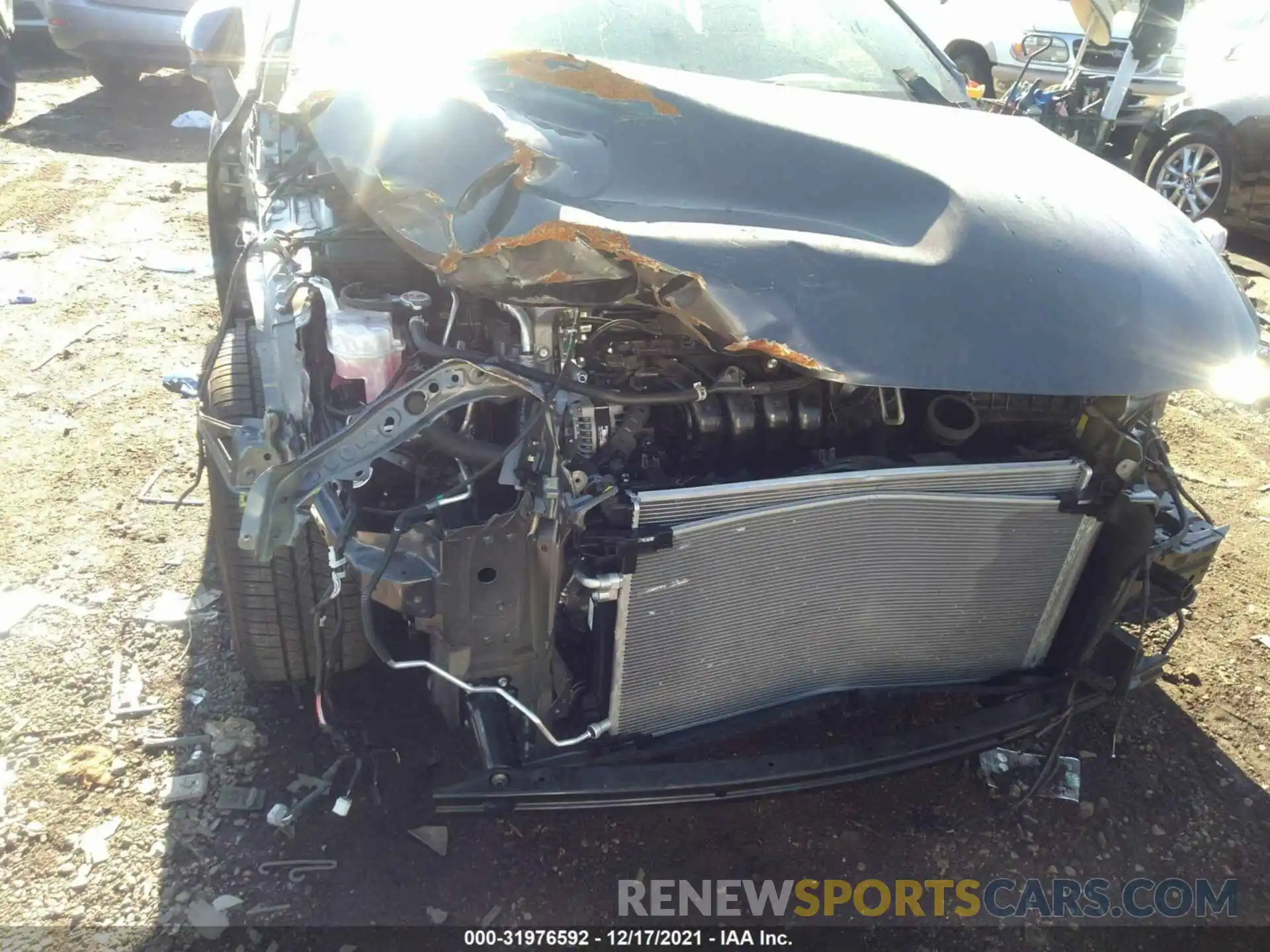 6 Photograph of a damaged car JTNC4MBE2M3141525 TOYOTA COROLLA HATCHBACK 2021