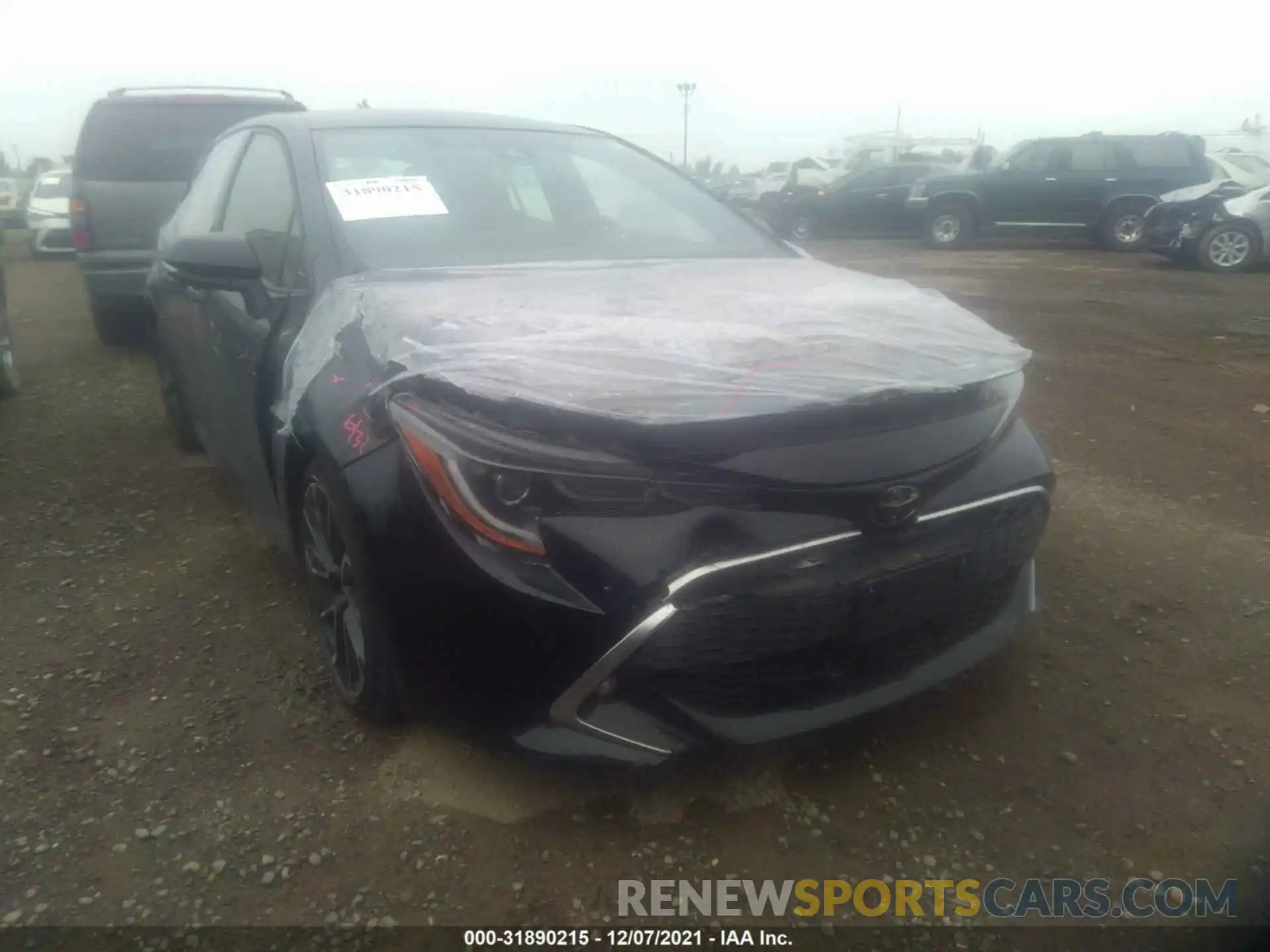 6 Photograph of a damaged car JTNC4MBE5M3109457 TOYOTA COROLLA HATCHBACK 2021