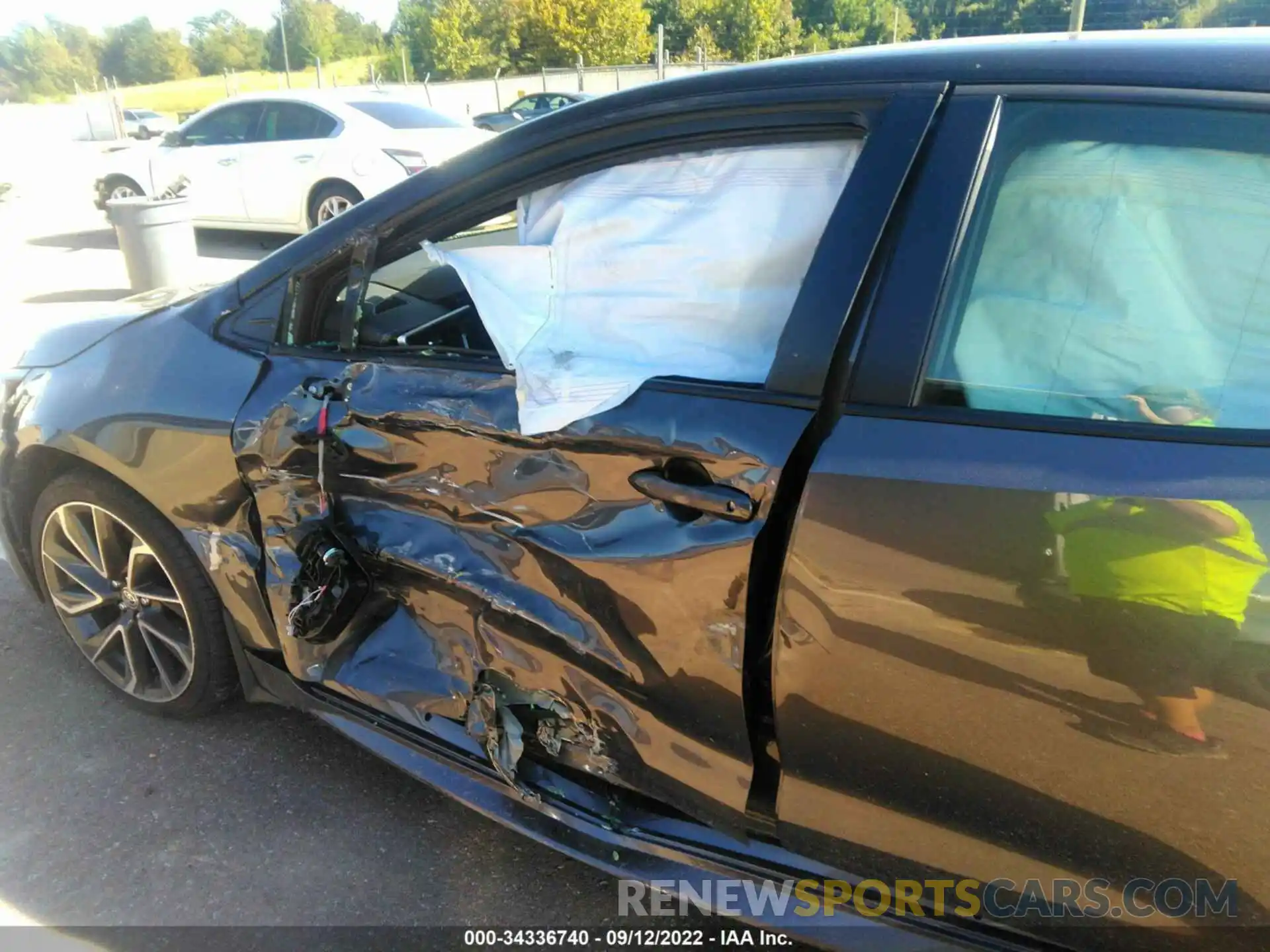 6 Photograph of a damaged car JTNC4MBE5M3112830 TOYOTA COROLLA HATCHBACK 2021