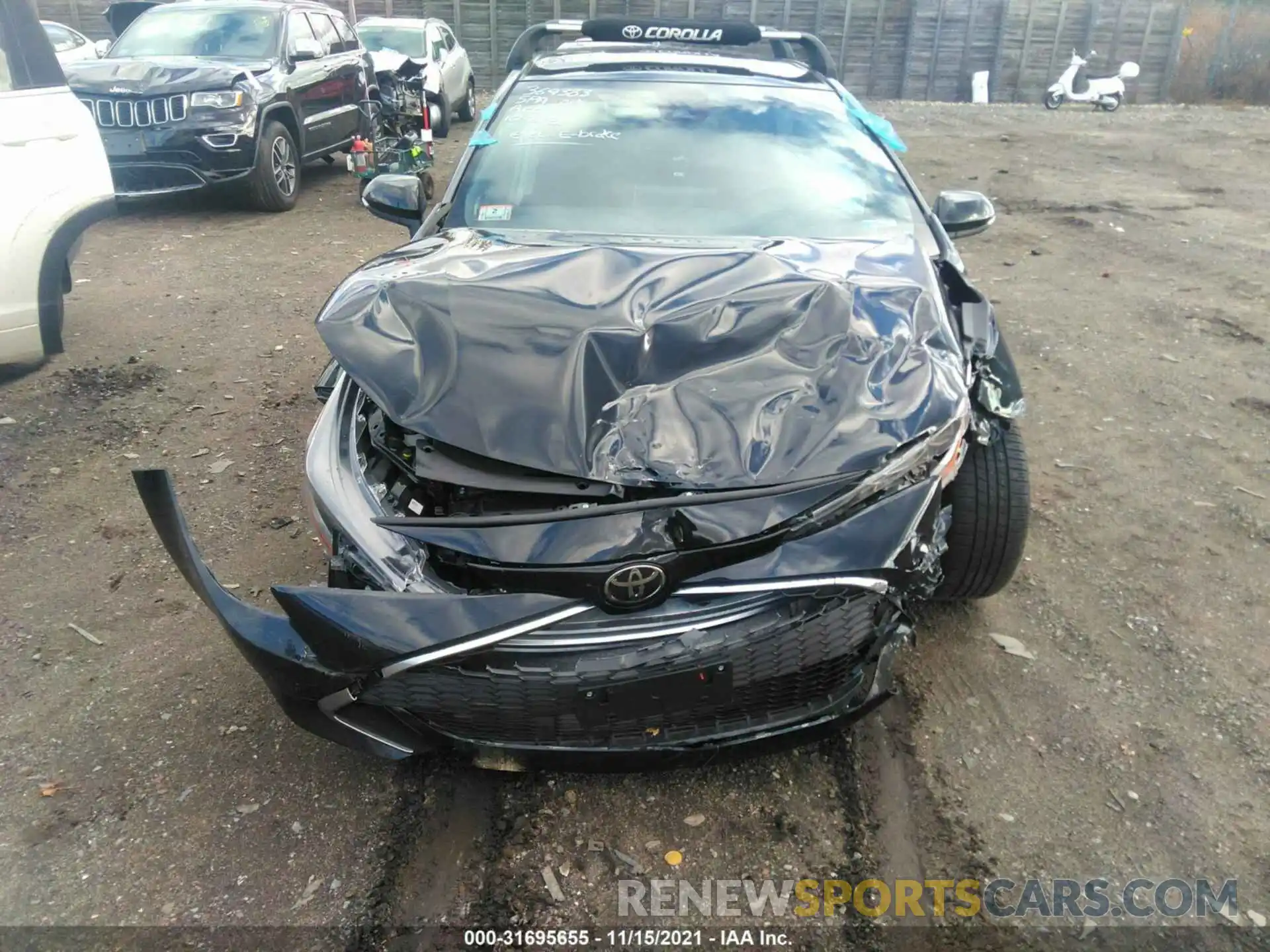 6 Photograph of a damaged car JTNC4MBE7M3122386 TOYOTA COROLLA HATCHBACK 2021