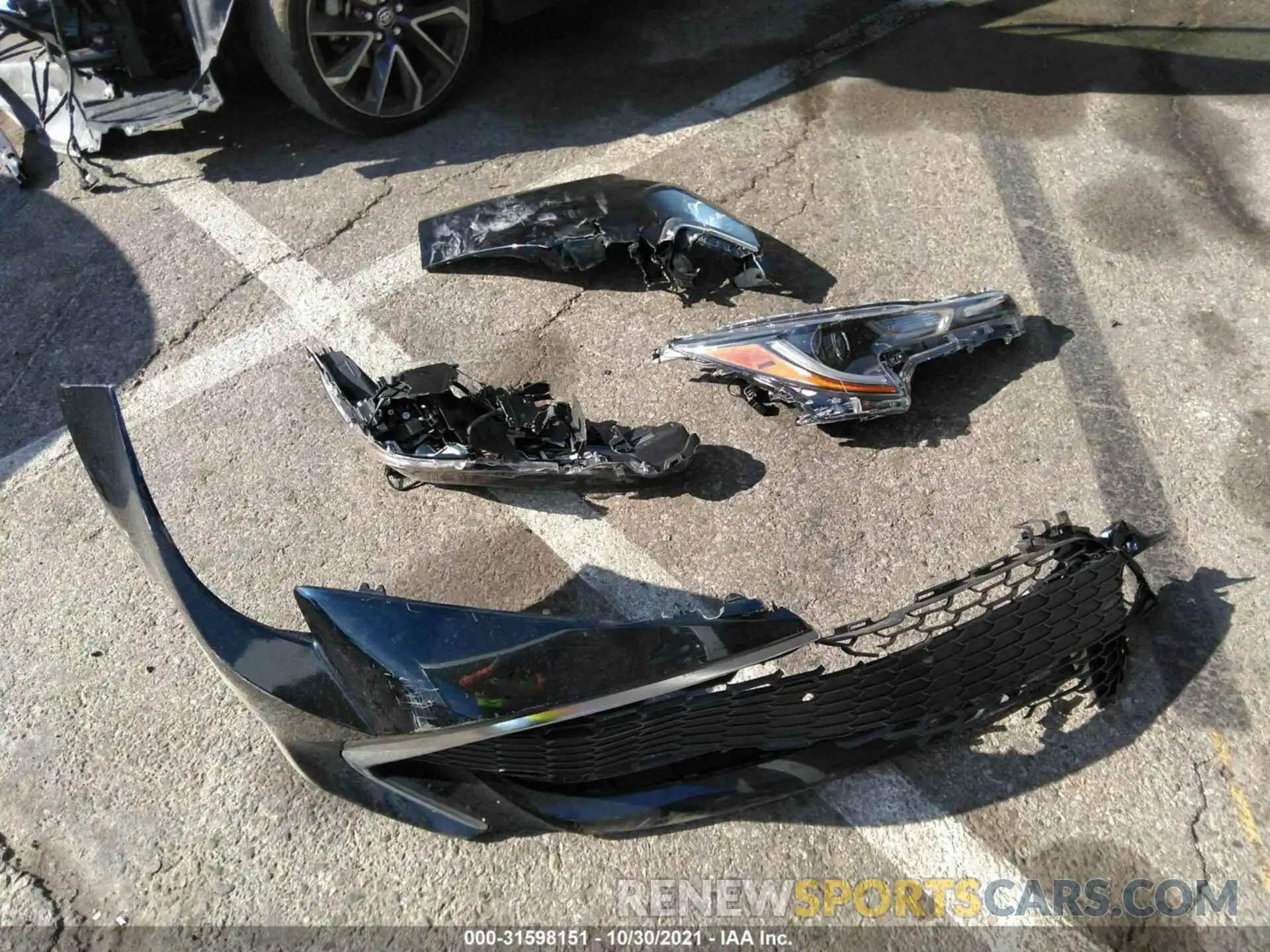 12 Photograph of a damaged car JTNC4MBE9M3123555 TOYOTA COROLLA HATCHBACK 2021