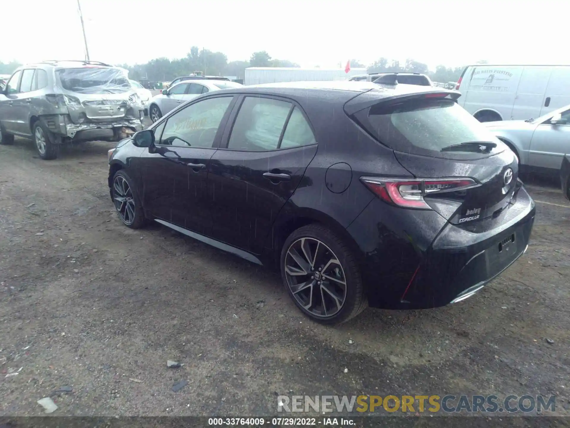 3 Photograph of a damaged car JTNC4MBE9M3124916 TOYOTA COROLLA HATCHBACK 2021