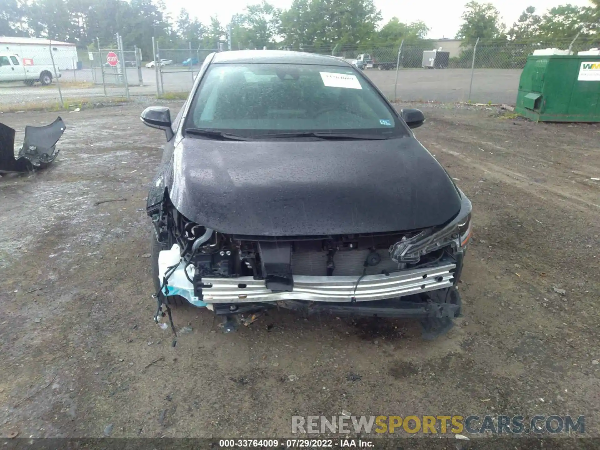 6 Photograph of a damaged car JTNC4MBE9M3124916 TOYOTA COROLLA HATCHBACK 2021