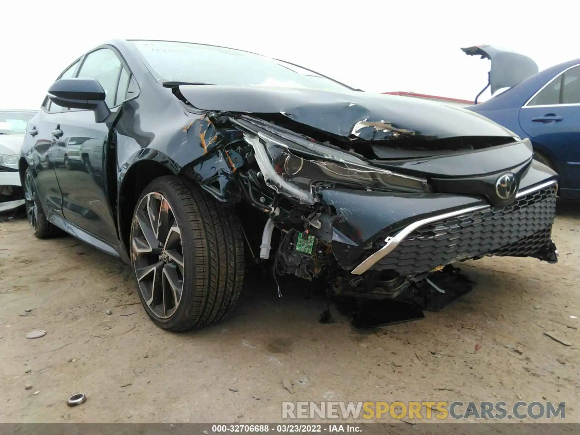 6 Photograph of a damaged car JTNC4MBEXM3112001 TOYOTA COROLLA HATCHBACK 2021