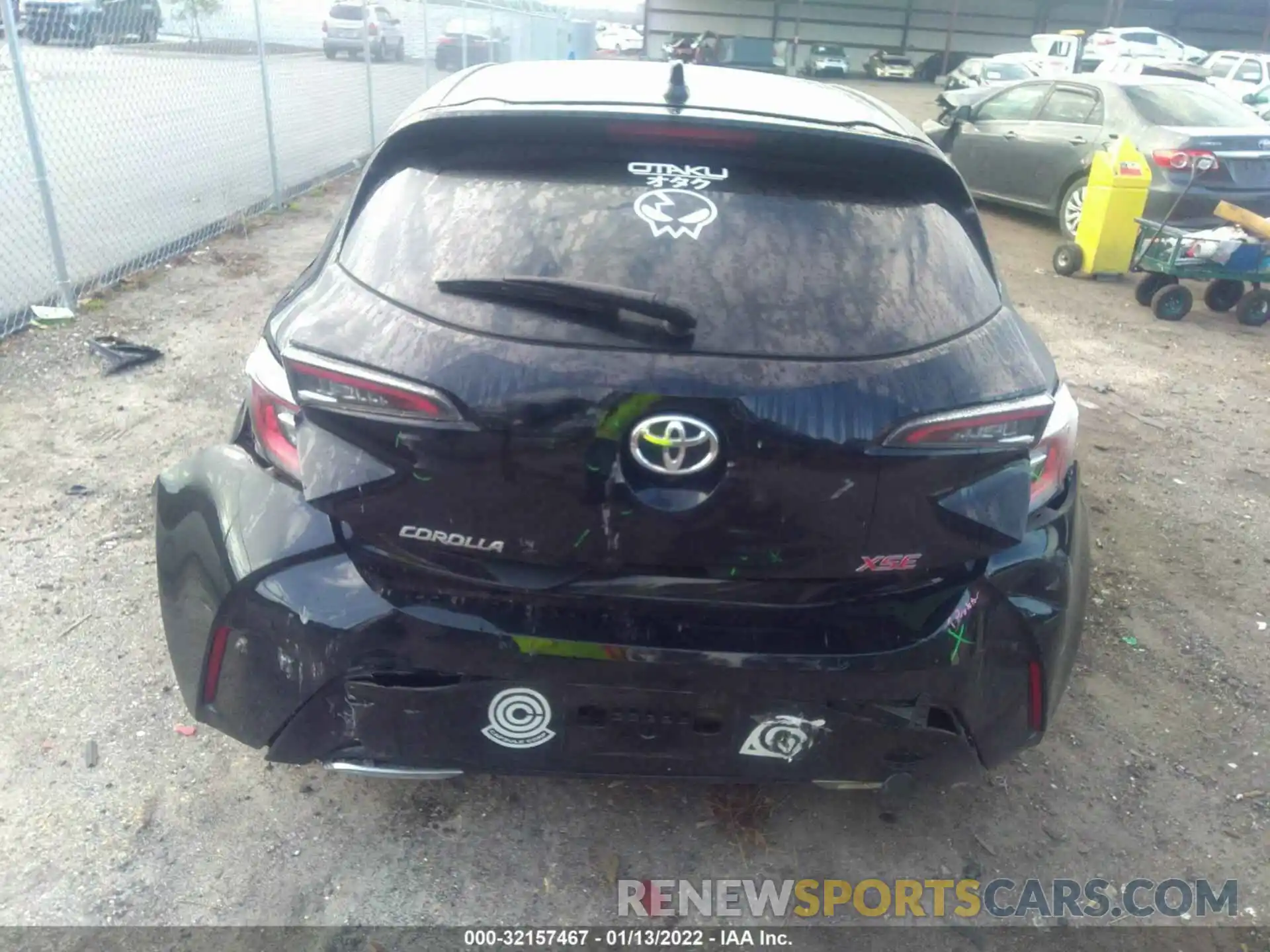 6 Photograph of a damaged car JTNC4MBEXM3114234 TOYOTA COROLLA HATCHBACK 2021