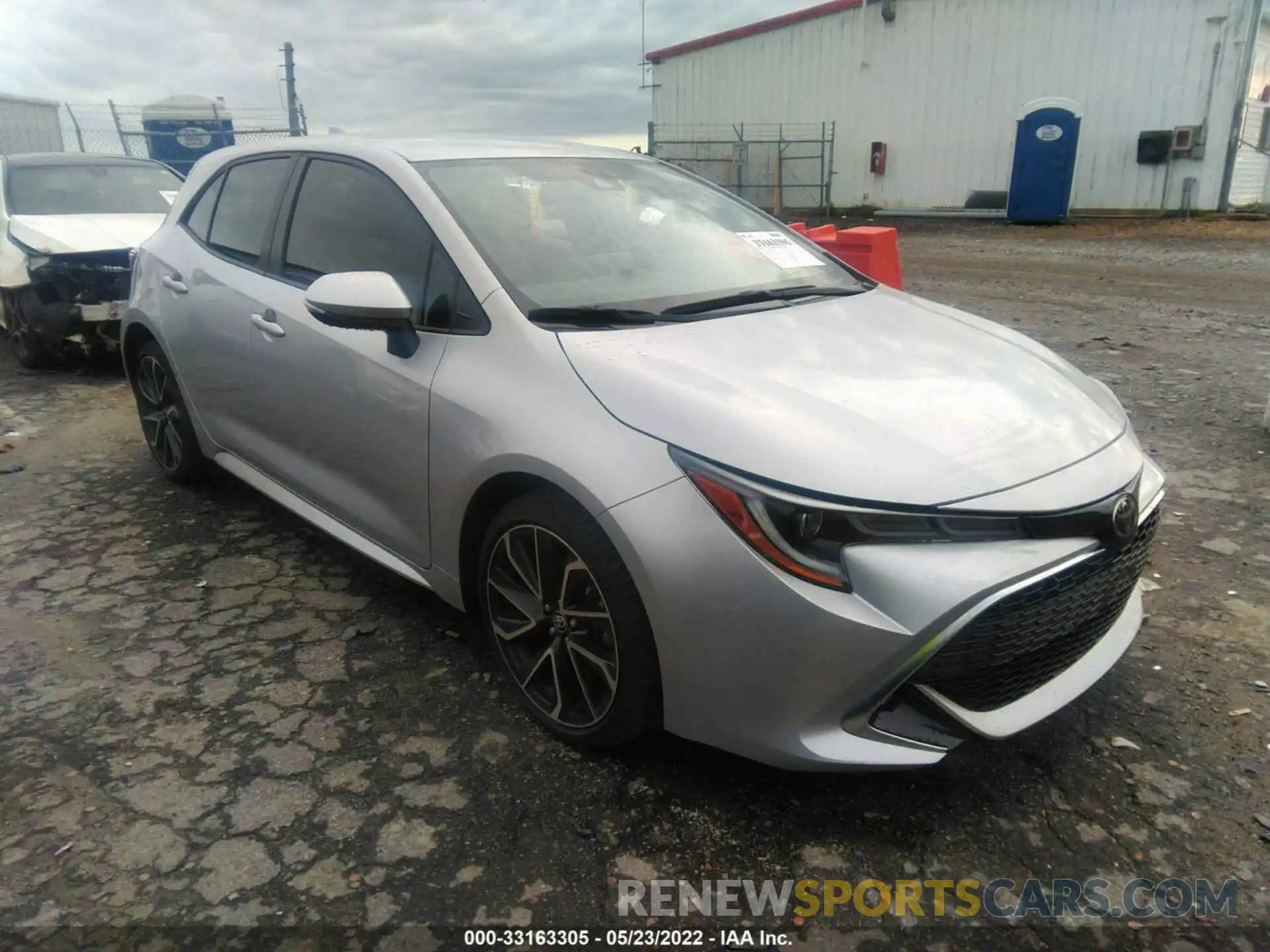 1 Photograph of a damaged car JTNC4MBEXM3140137 TOYOTA COROLLA HATCHBACK 2021