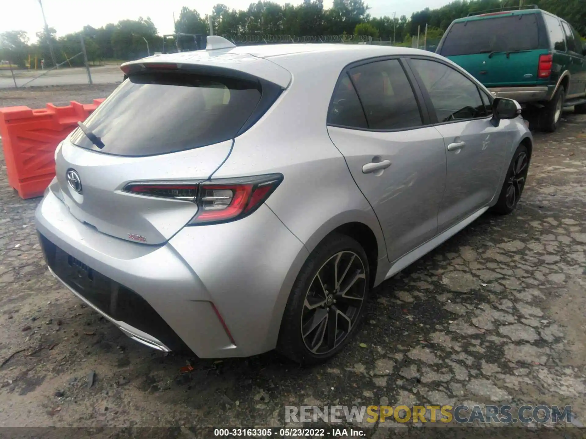 4 Photograph of a damaged car JTNC4MBEXM3140137 TOYOTA COROLLA HATCHBACK 2021