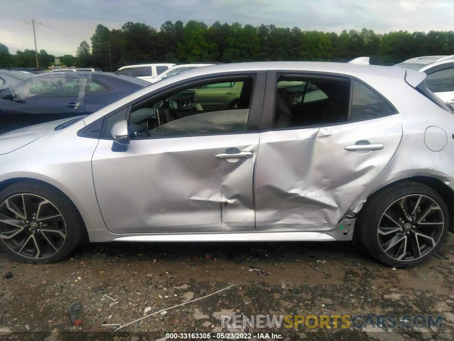 6 Photograph of a damaged car JTNC4MBEXM3140137 TOYOTA COROLLA HATCHBACK 2021