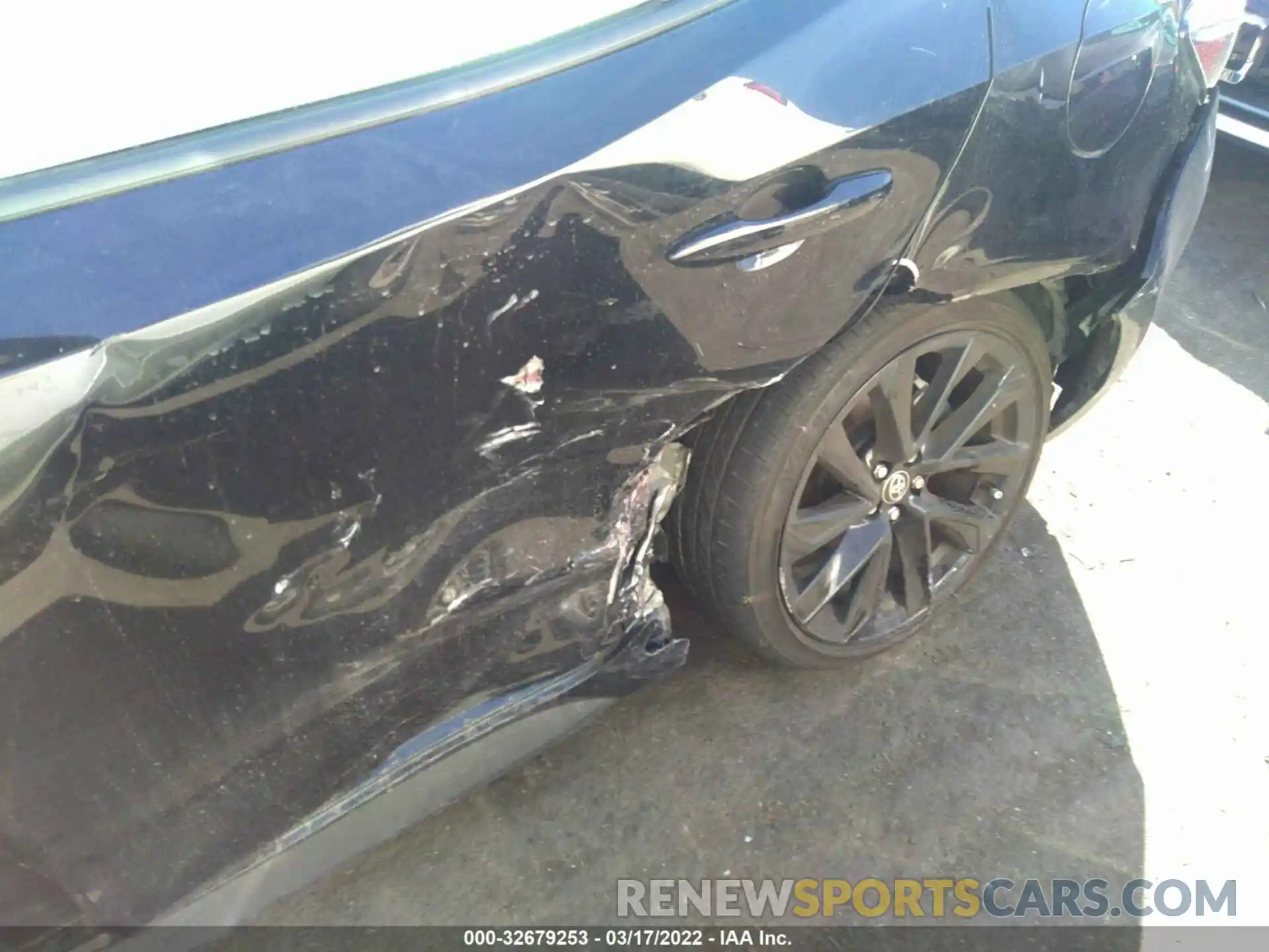 6 Photograph of a damaged car JTND4MBE0M3106289 TOYOTA COROLLA HATCHBACK 2021