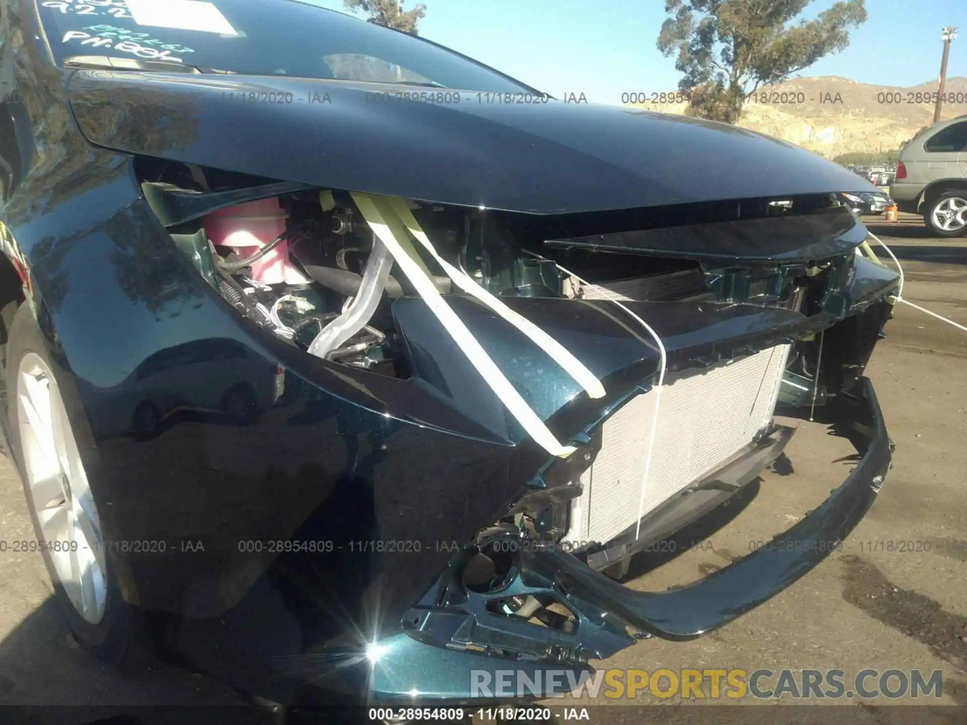 6 Photograph of a damaged car JTND4MBE0M3106387 TOYOTA COROLLA HATCHBACK 2021