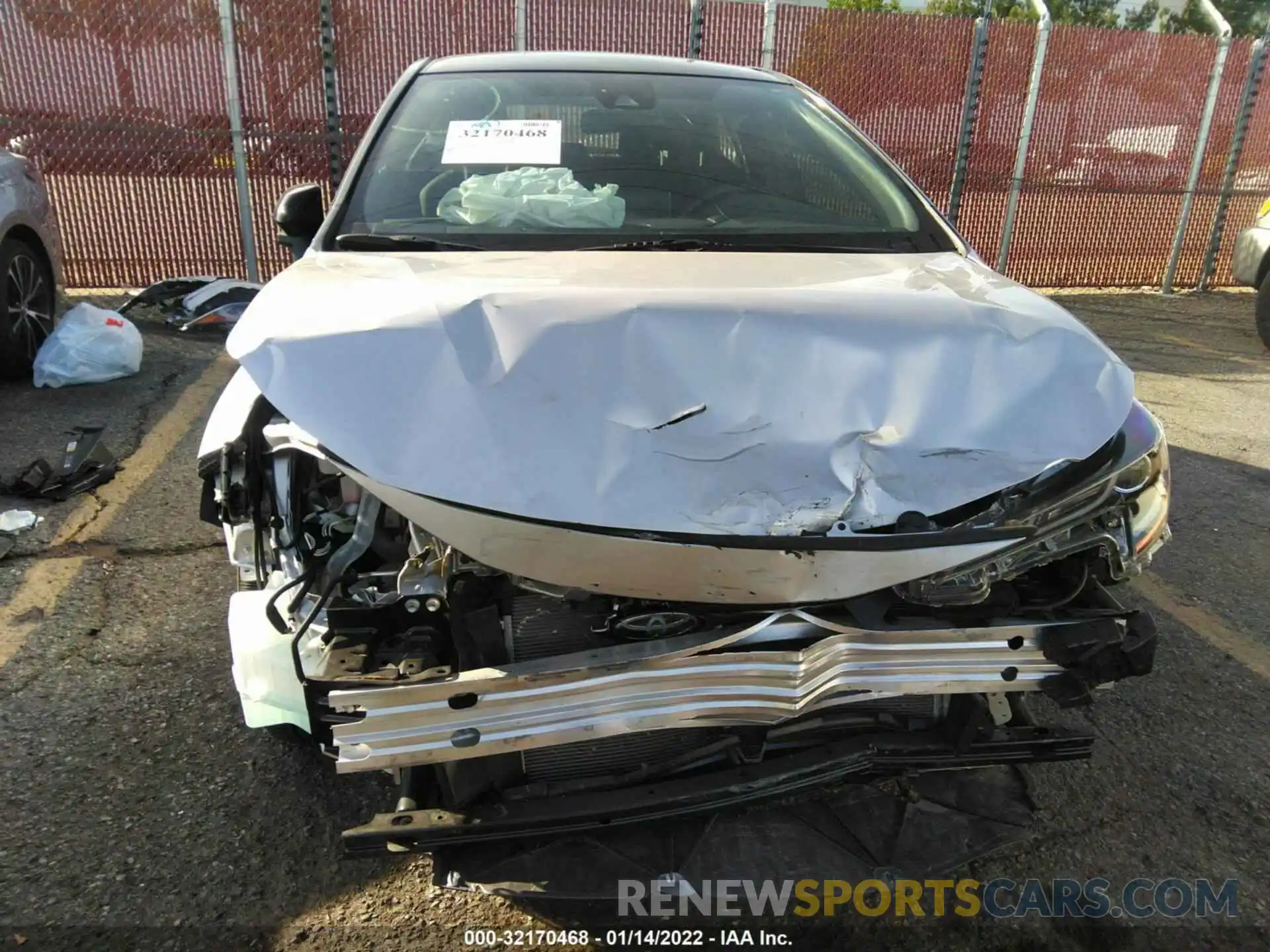 6 Photograph of a damaged car JTND4MBE0M3112013 TOYOTA COROLLA HATCHBACK 2021