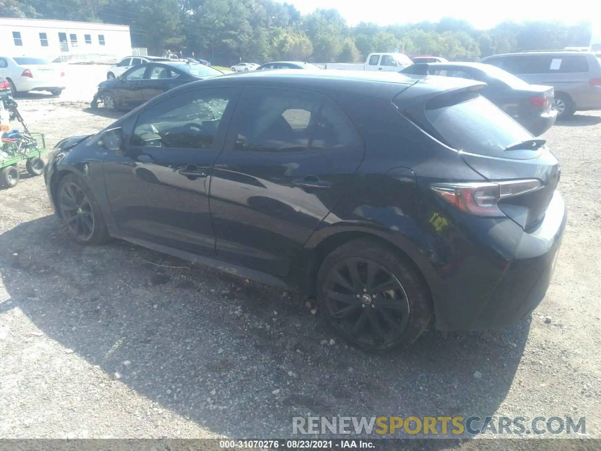 3 Photograph of a damaged car JTND4MBE0M3115803 TOYOTA COROLLA HATCHBACK 2021